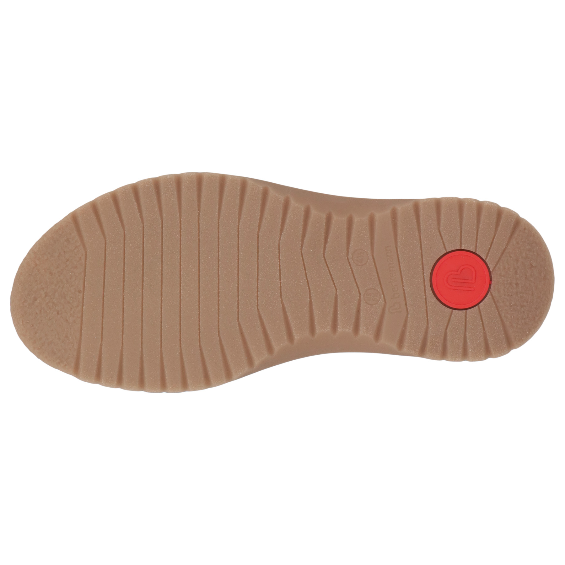 rote sneaker sohlenansicht