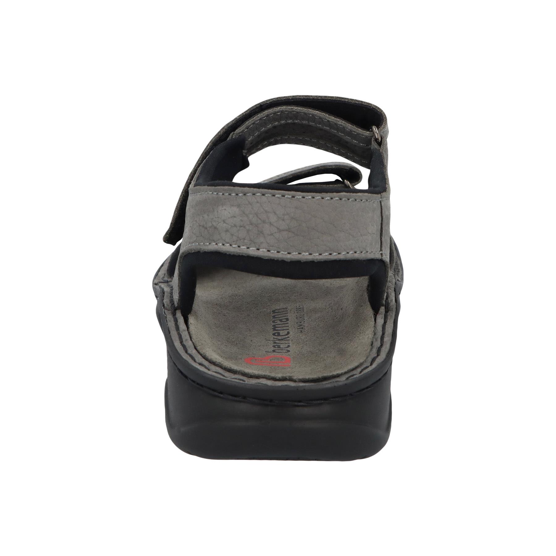 graue sandale hinteransicht