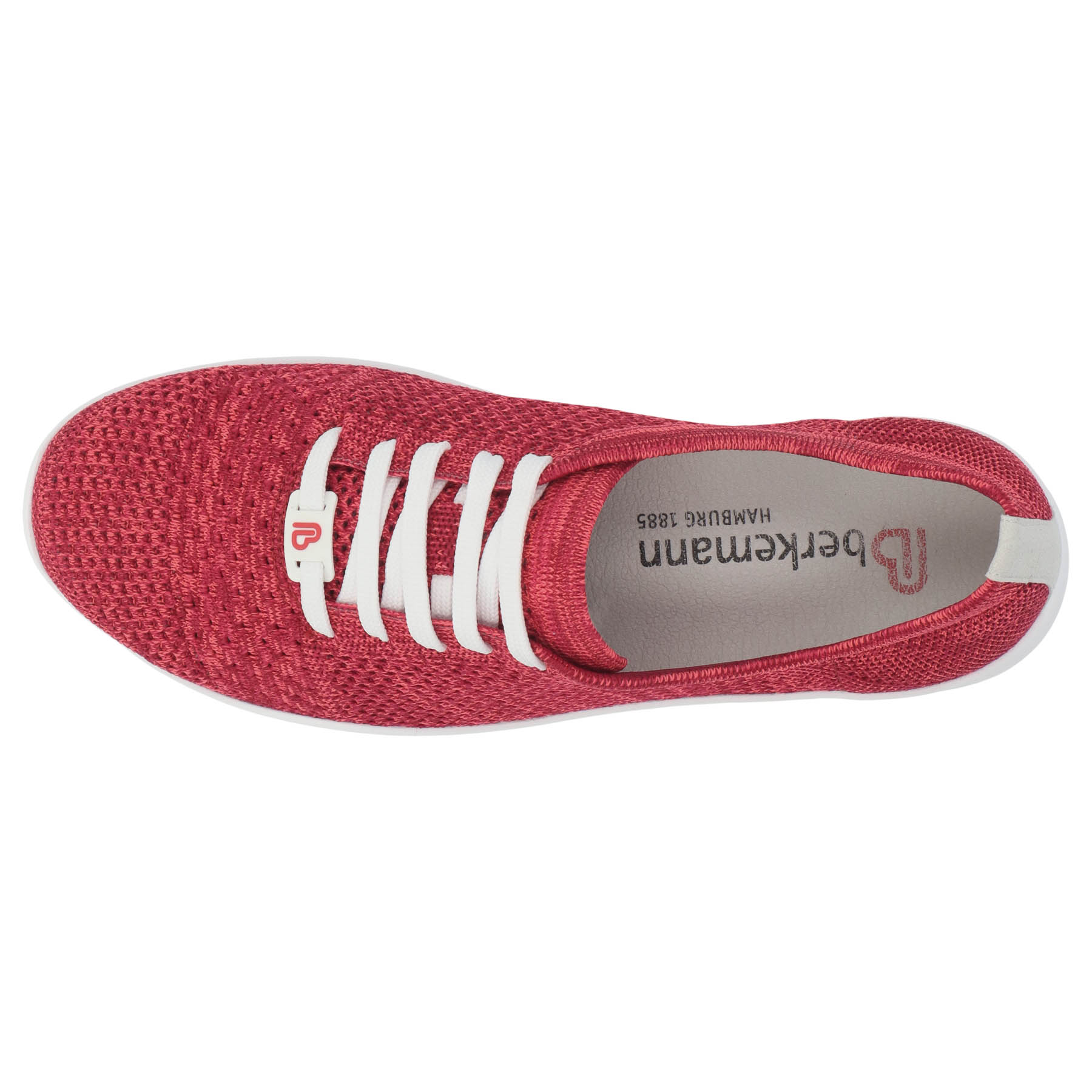 rote sneaker draufsicht