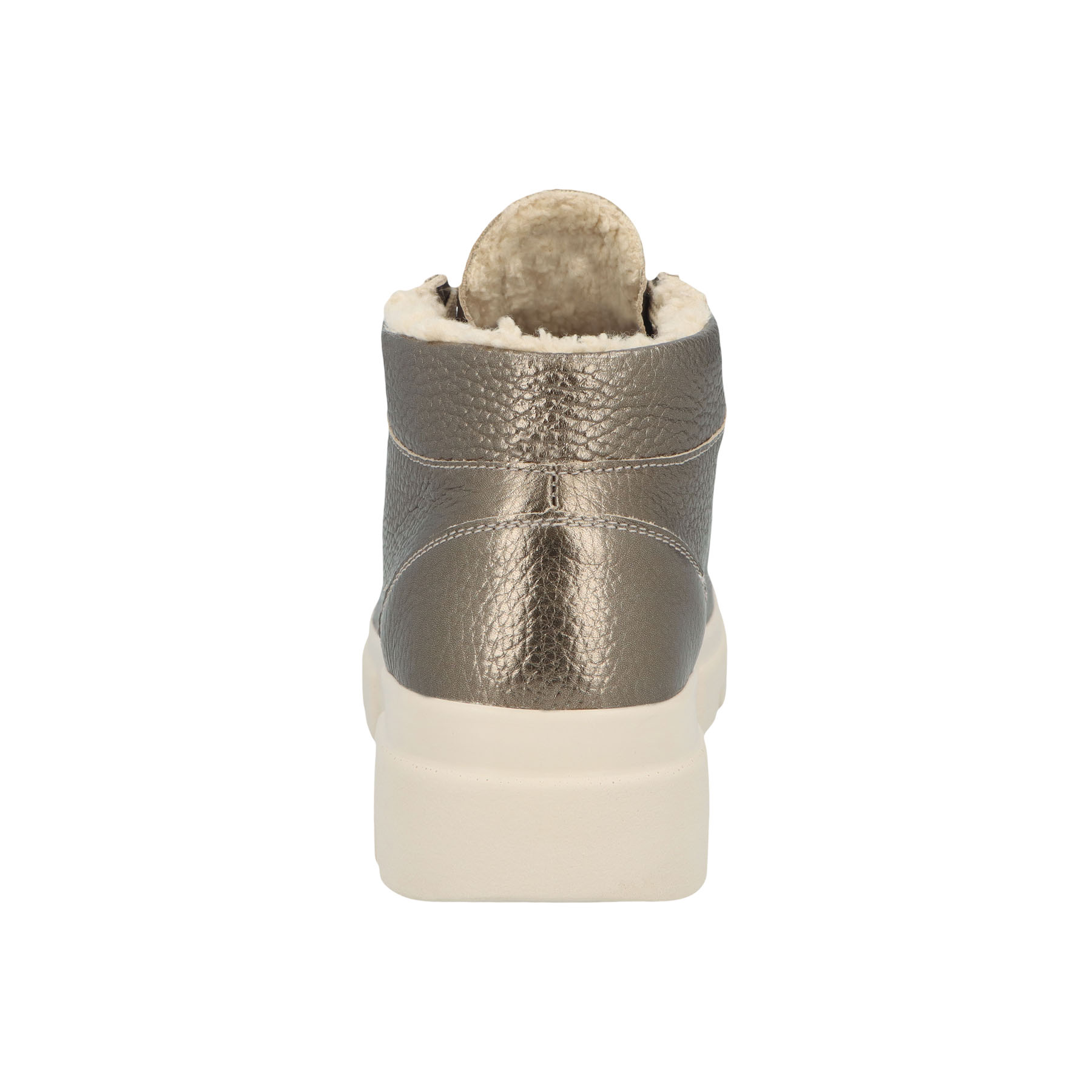 mehrfarbige stiefeletten hinteransicht