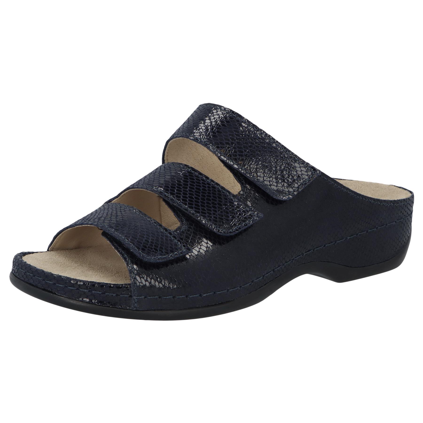 dunkelblau/shiny Leder