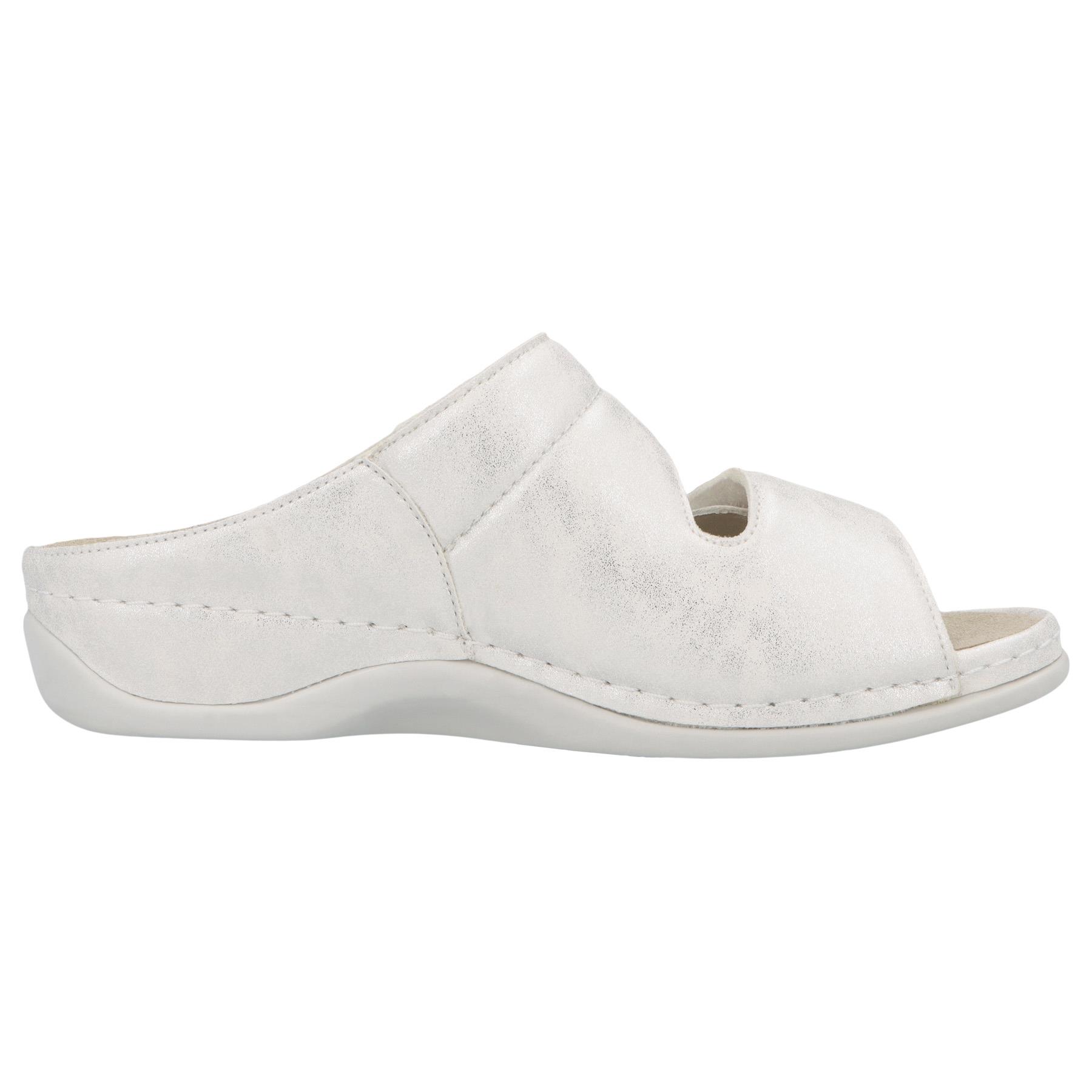 mehrfarbige pantolette seitenansicht rechts