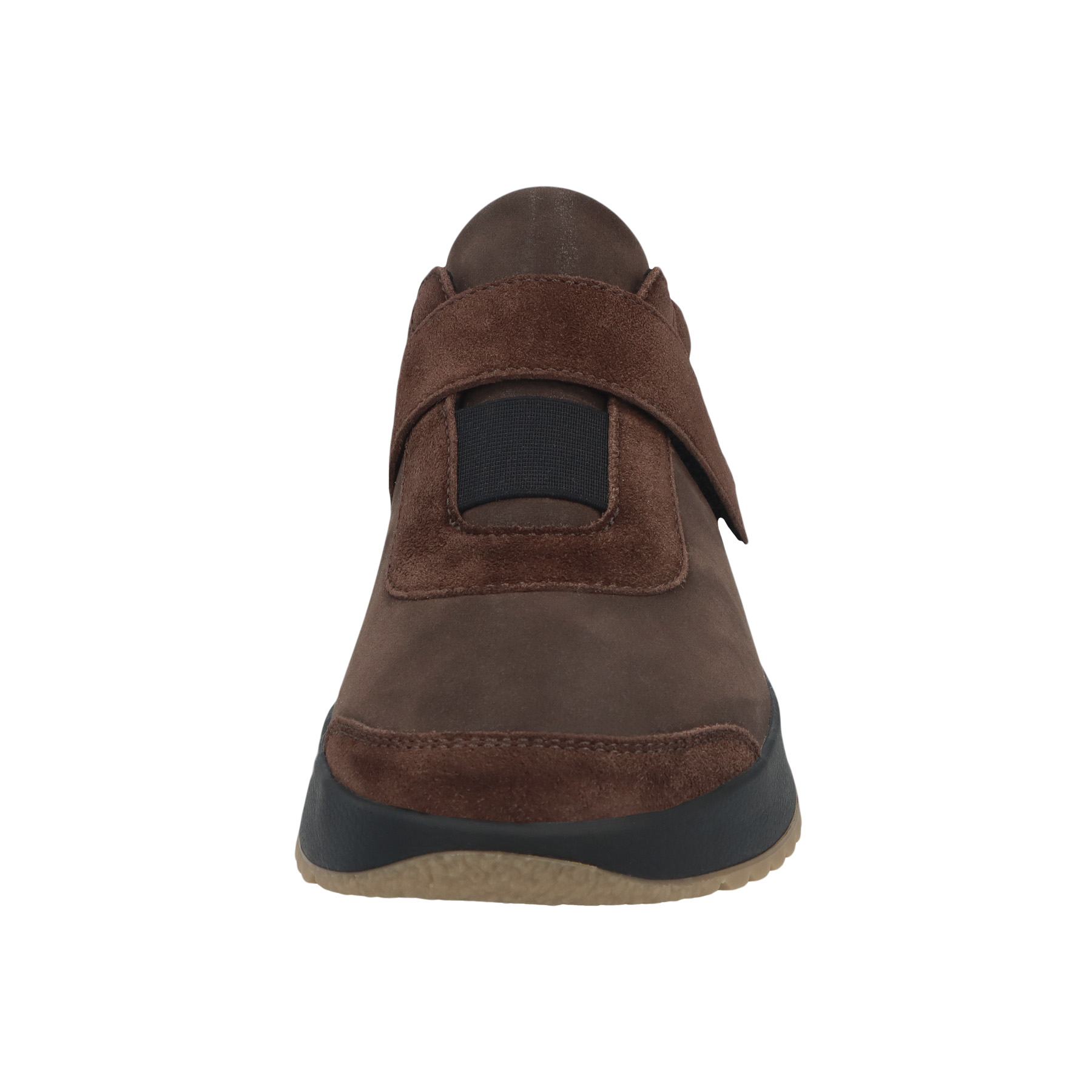 braune halbschuh vorderansicht