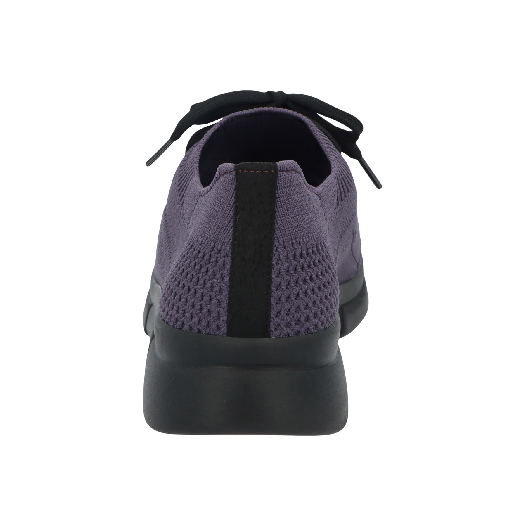 blaue sneaker hinteransicht