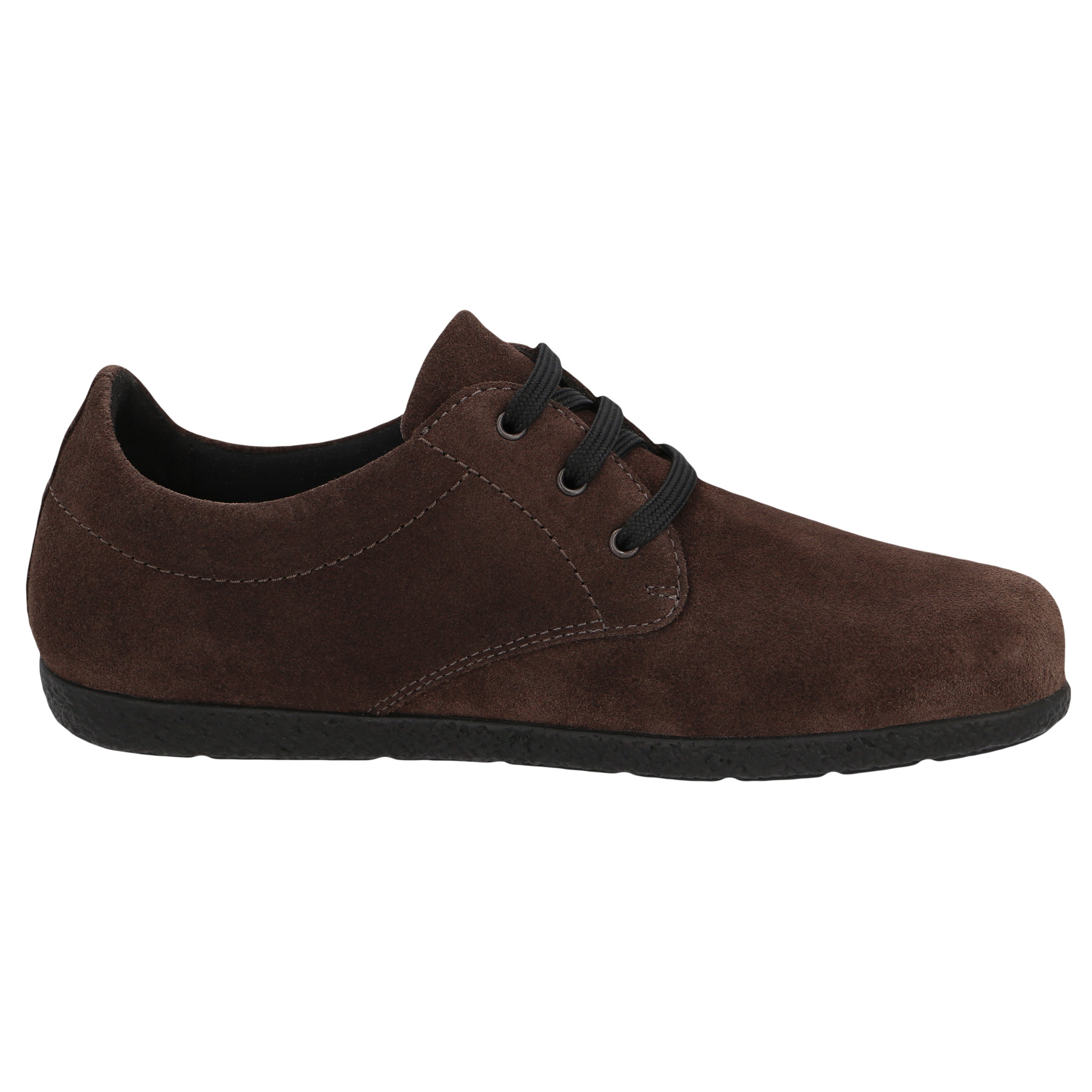 braune halbschuh seitenansicht rechts