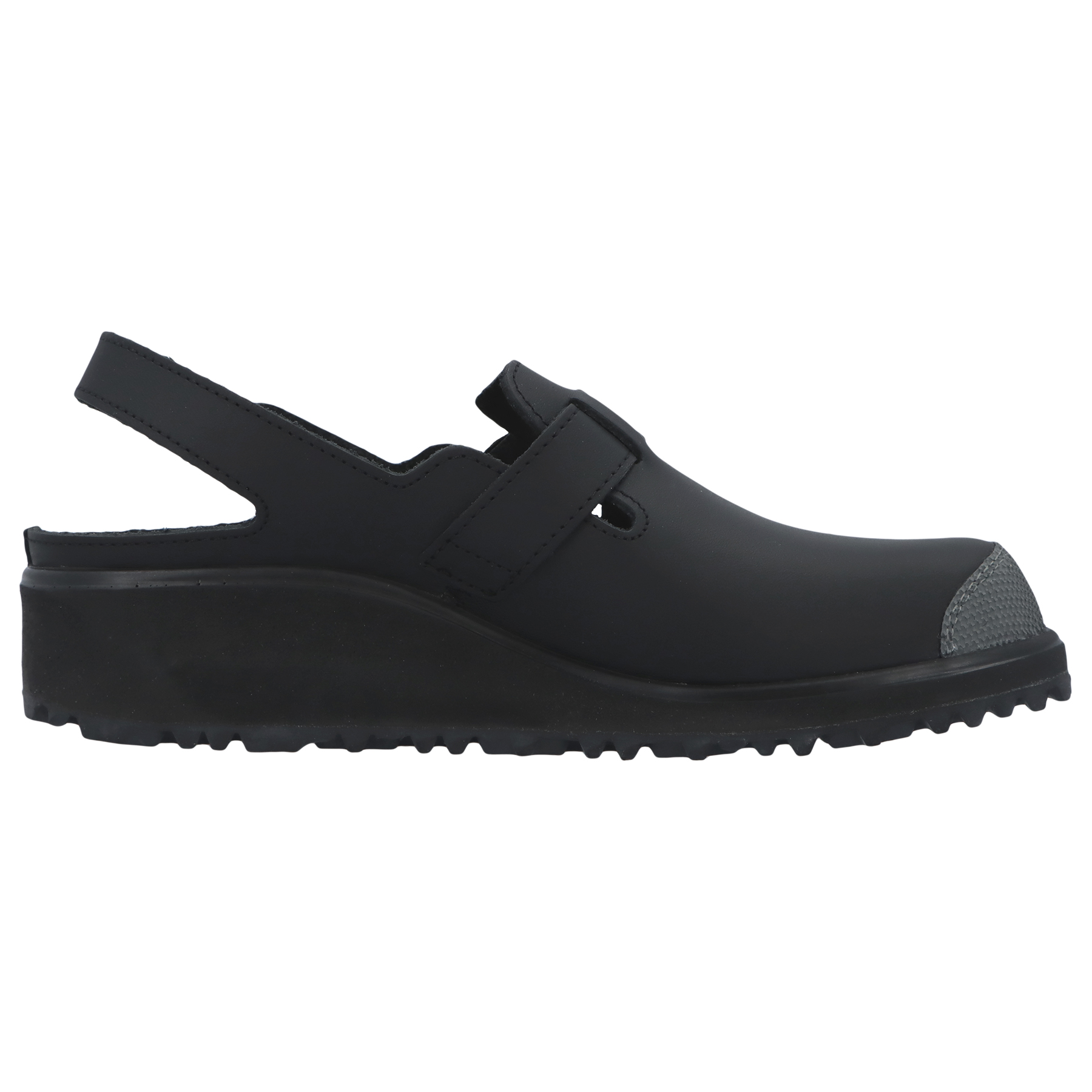 schwarze berufsschuhe seitenansicht rechts