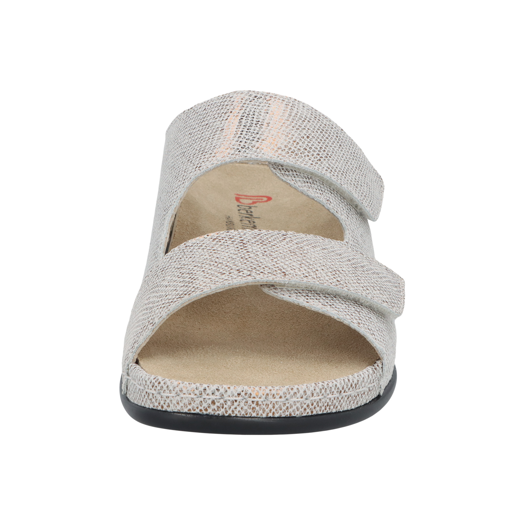 mehrfarbige pantolette vorderansicht