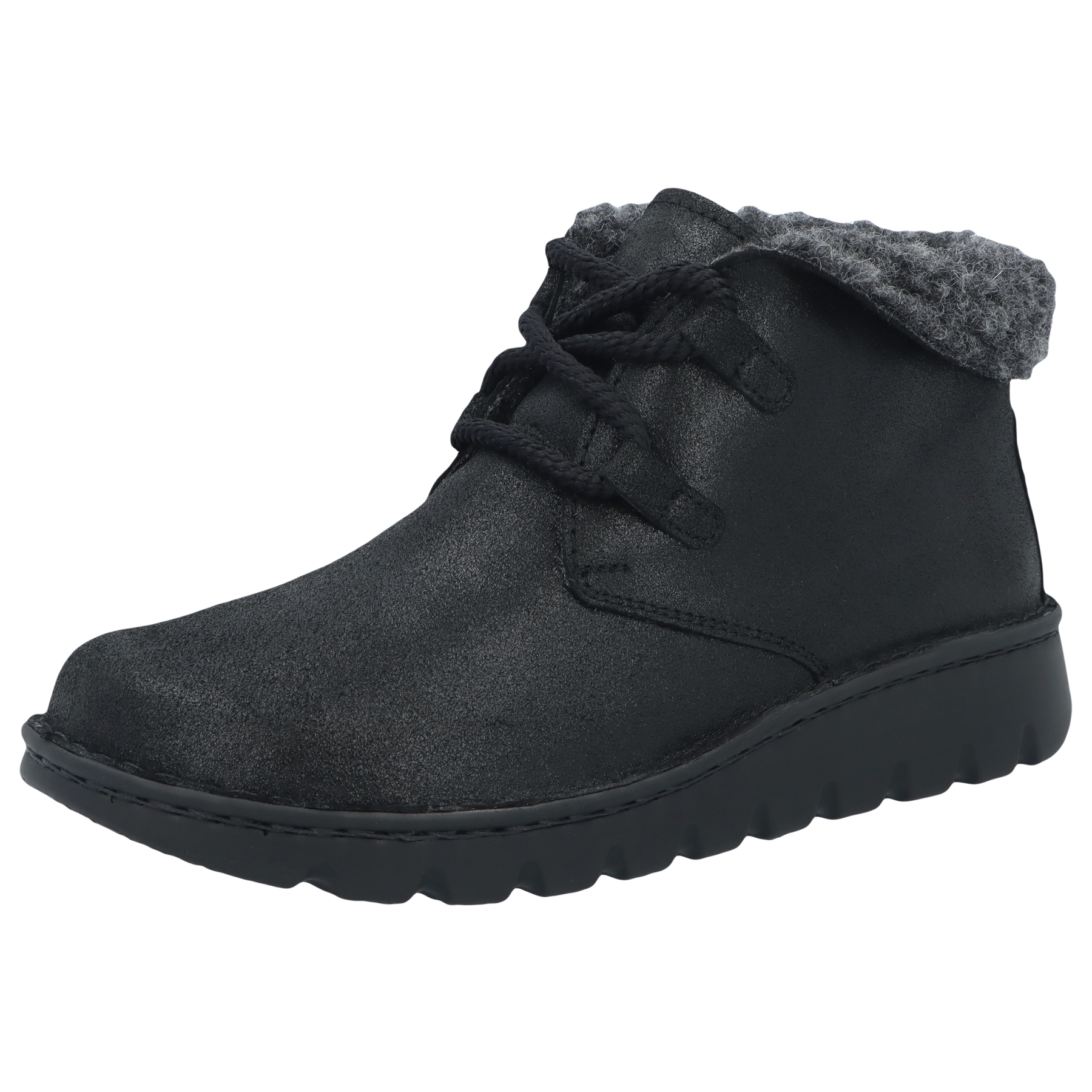schwarze stiefeletten 3-4 ansicht