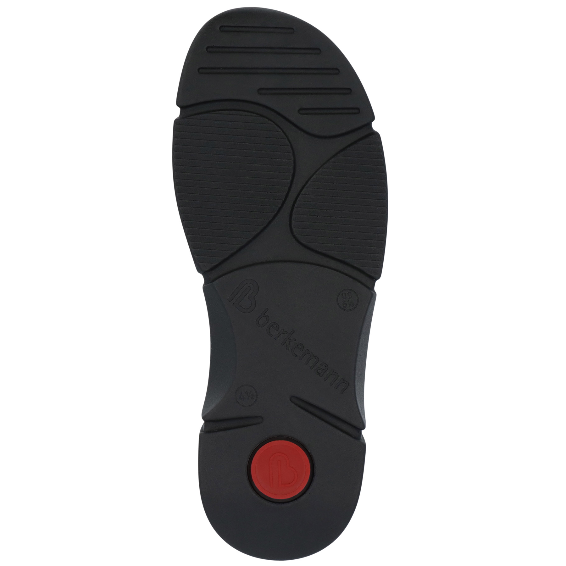 schwarze halbschuh sohlenansicht