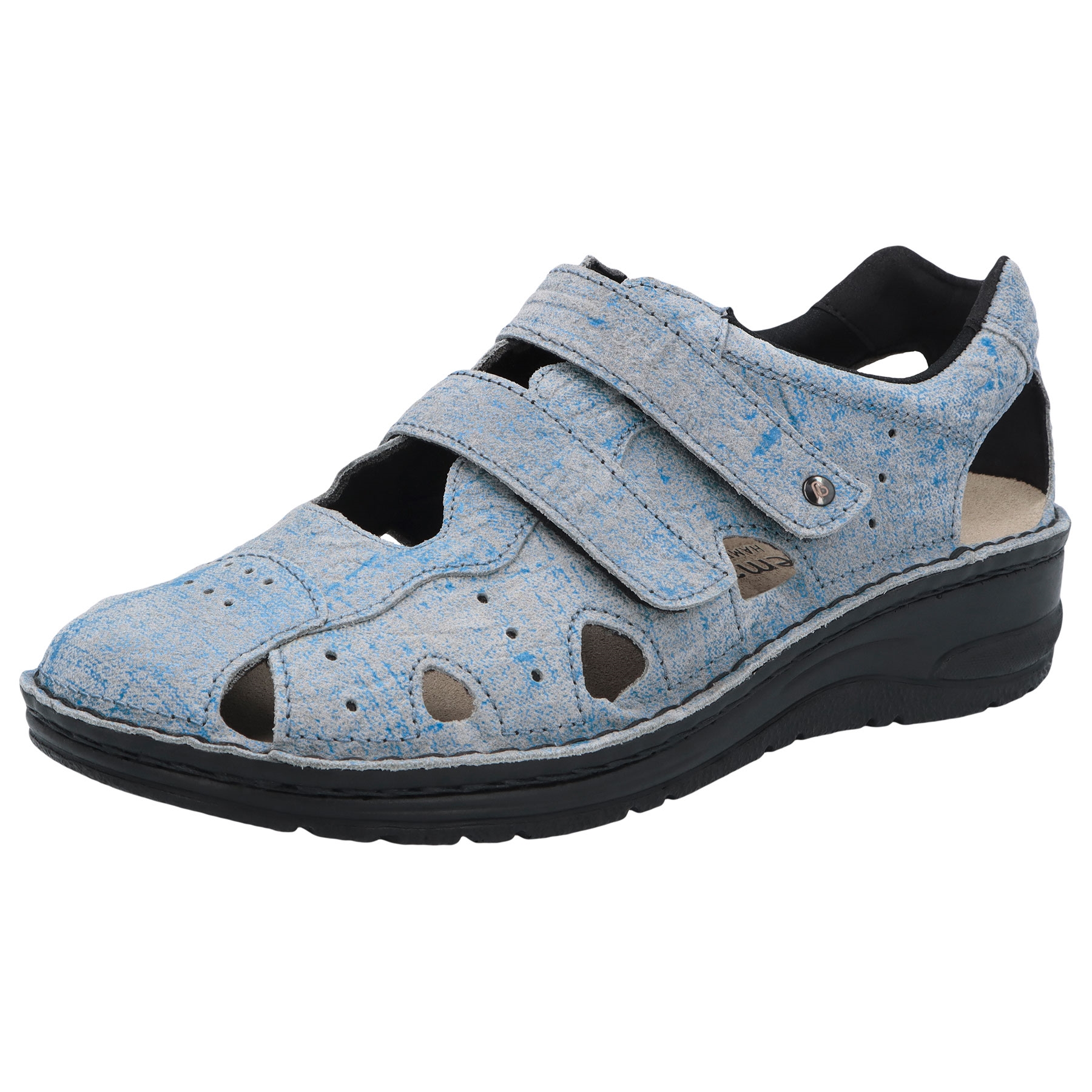 washed jeans linen Leder