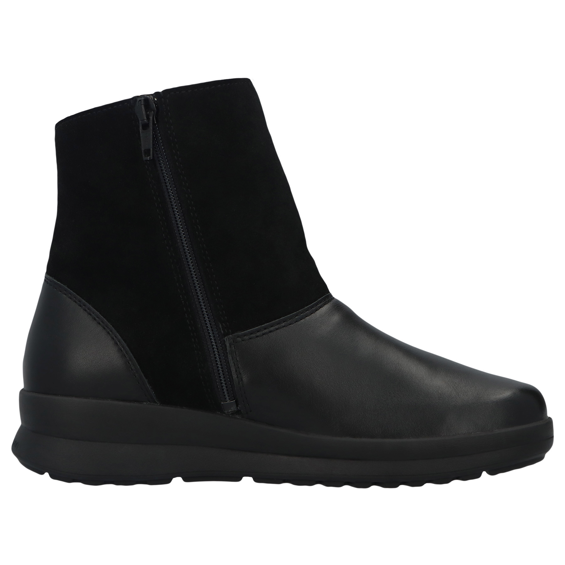 schwarze stiefeletten seitenansicht rechts