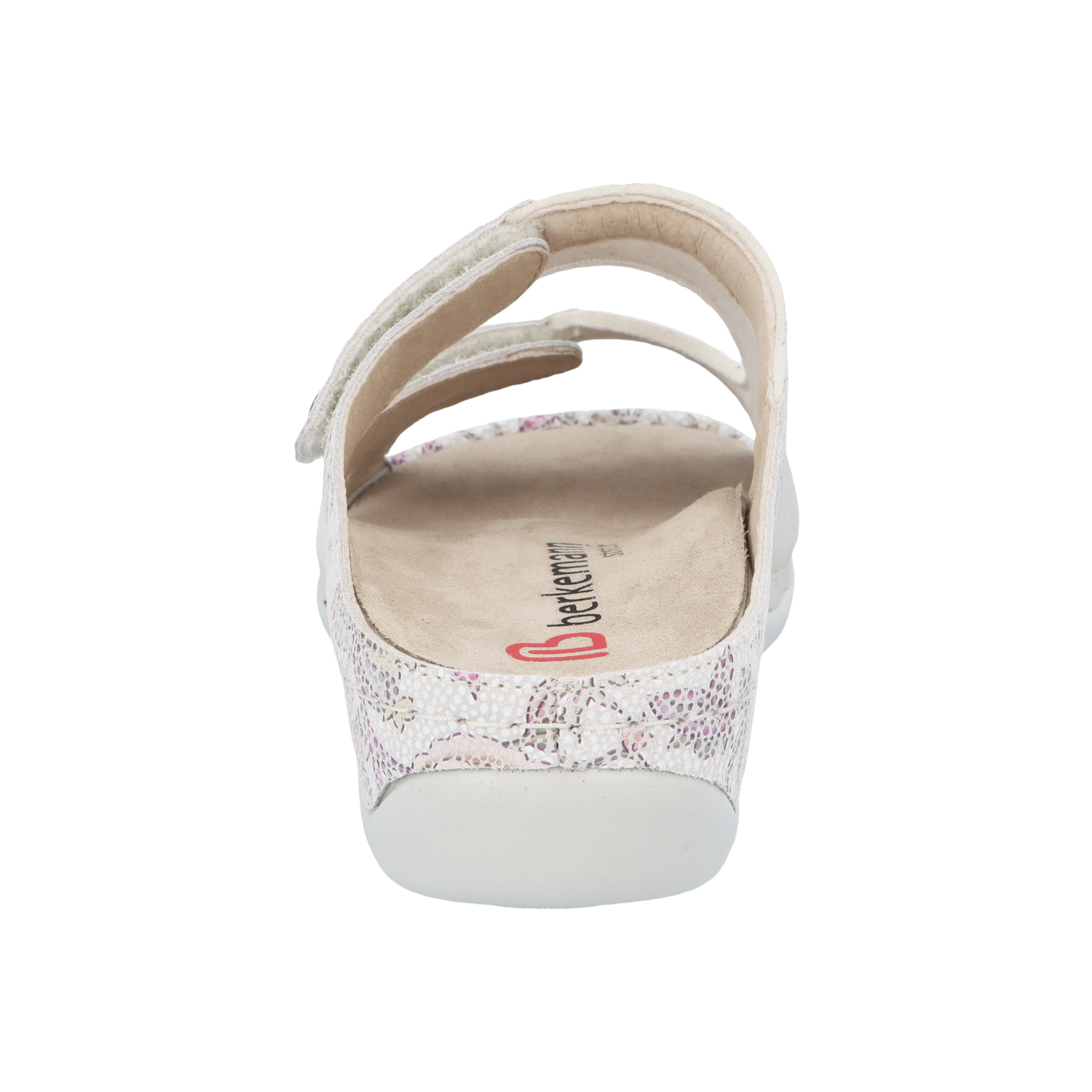 weiße pantolette hinteransicht