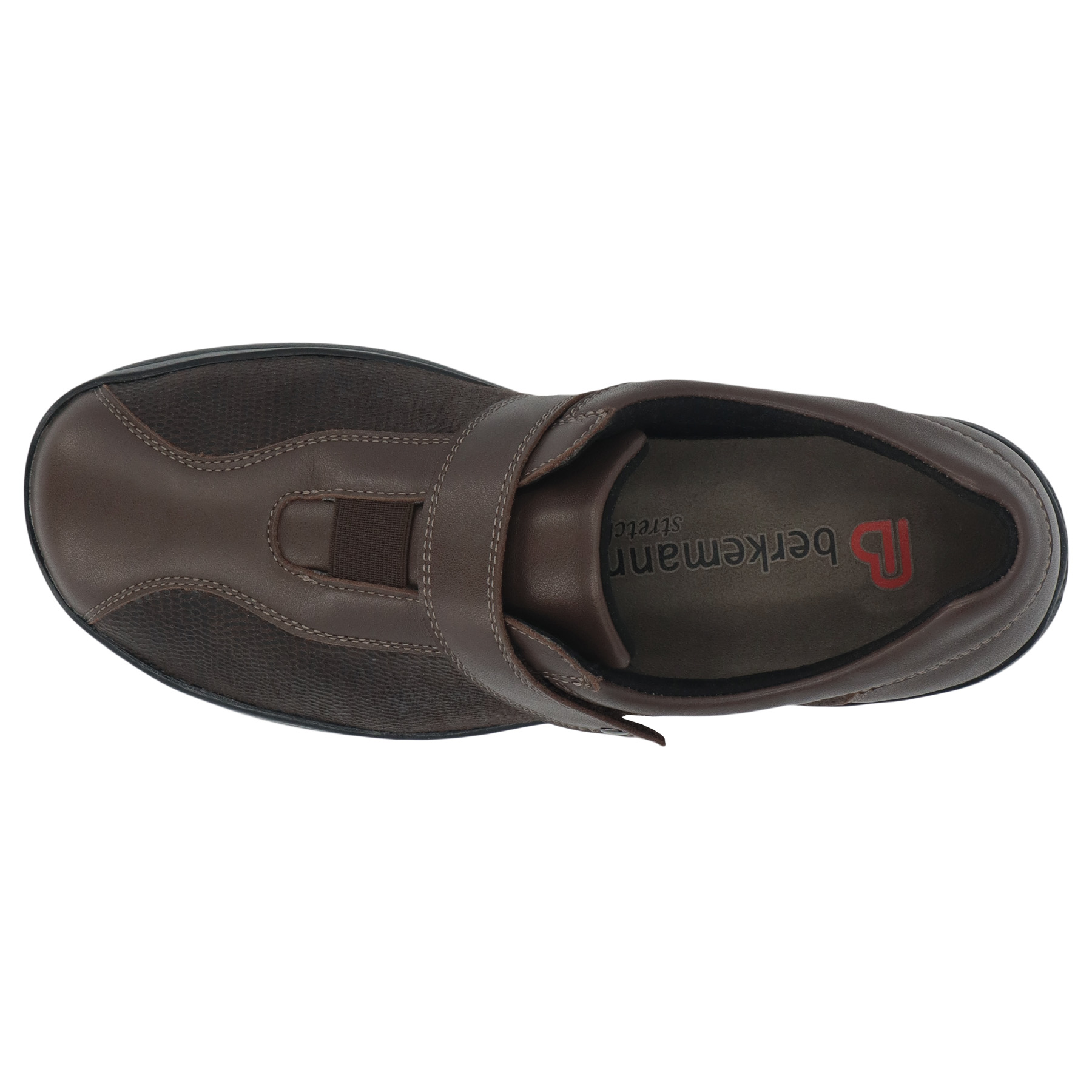 braune halbschuh draufsicht