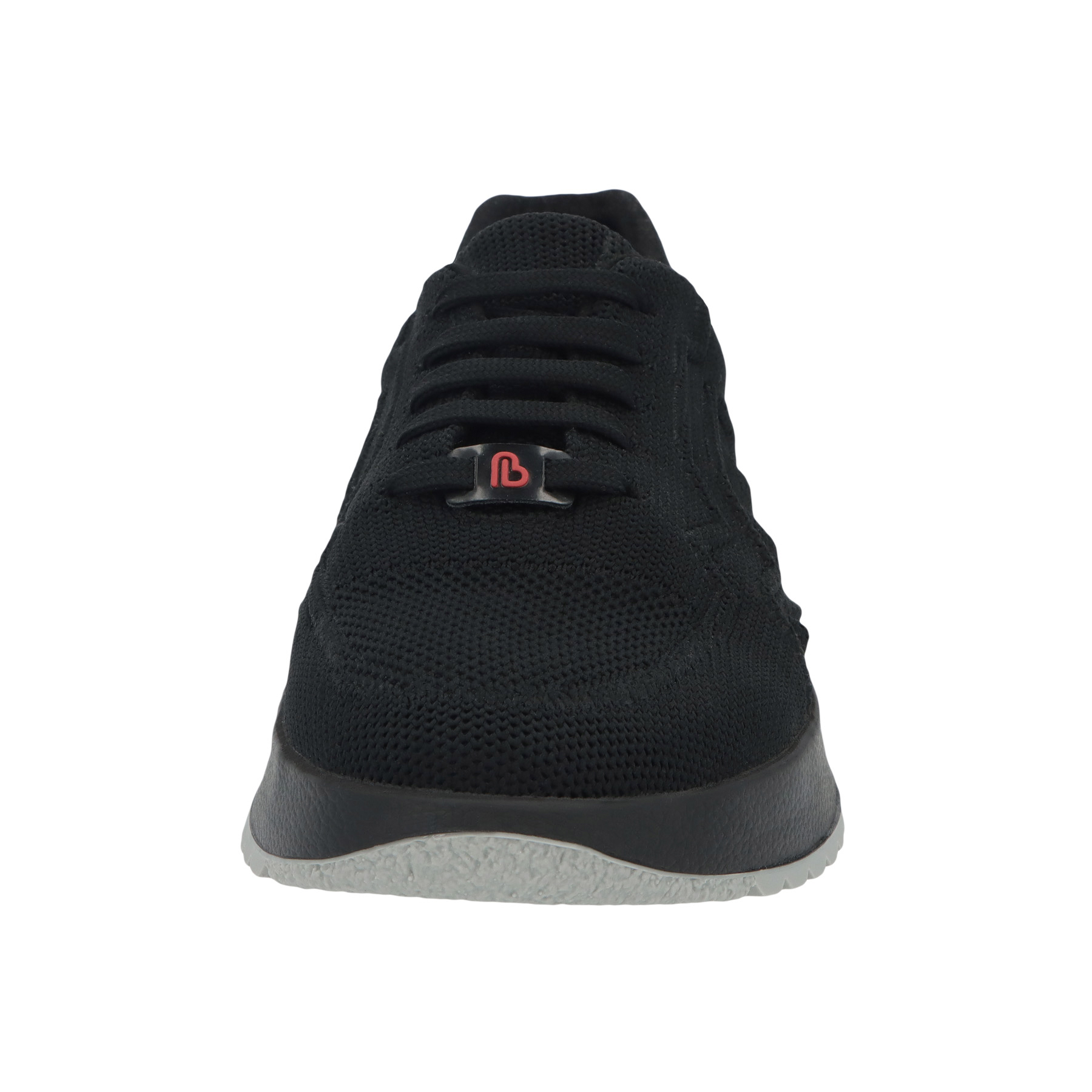 schwarze sneaker vorderansicht