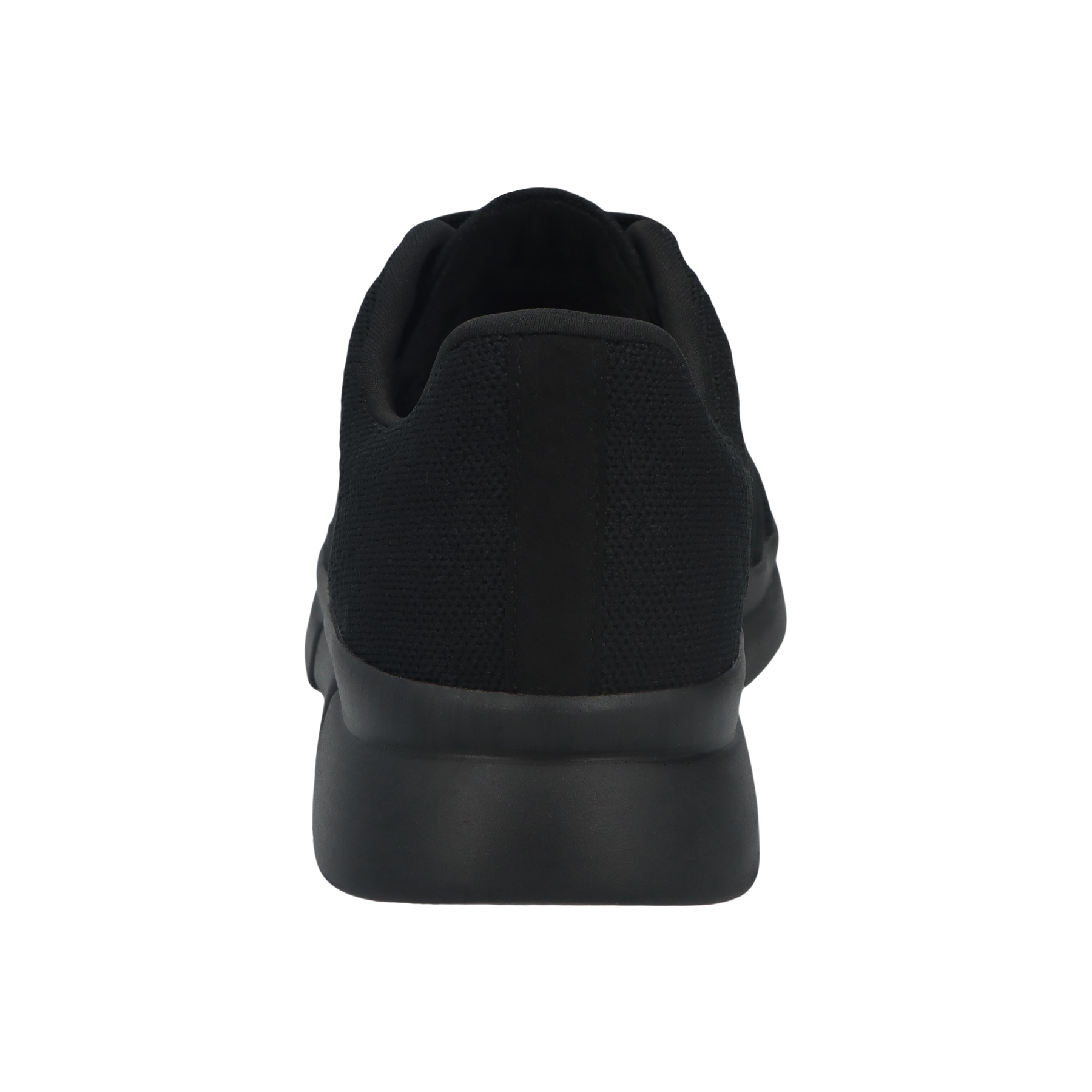 schwarze sneaker hinteransicht