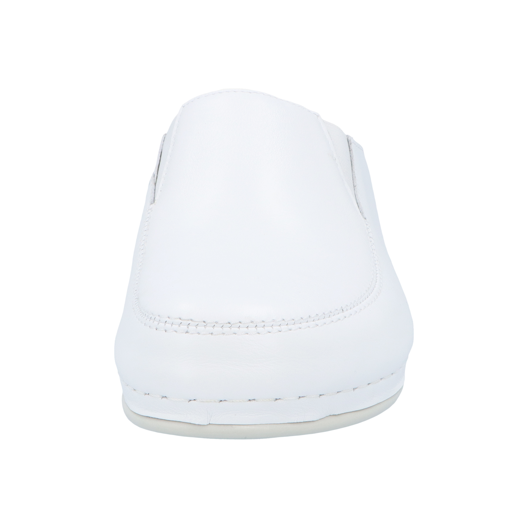 weiße clogs vorderansicht