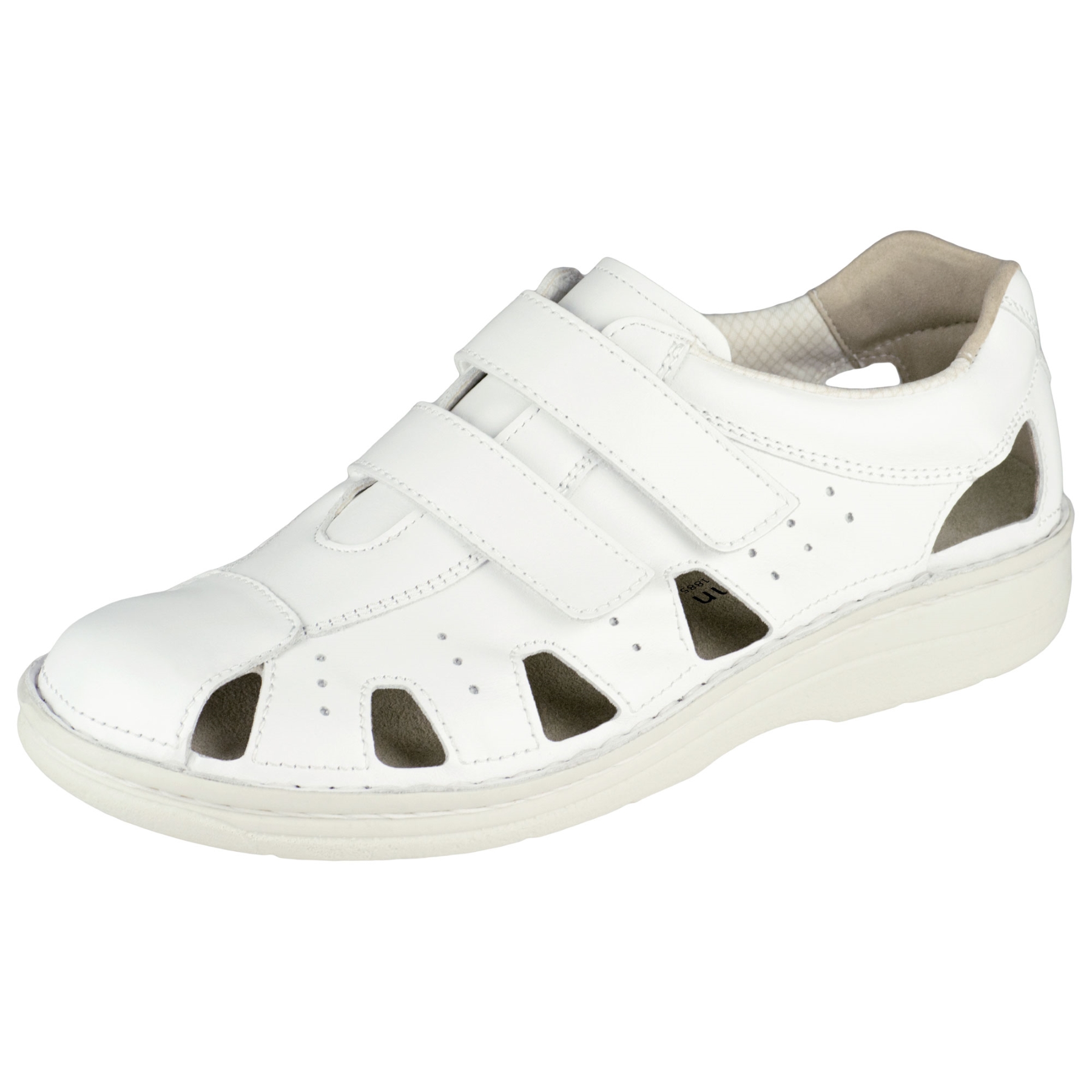 weiße berufsschuhe 3-4 ansicht