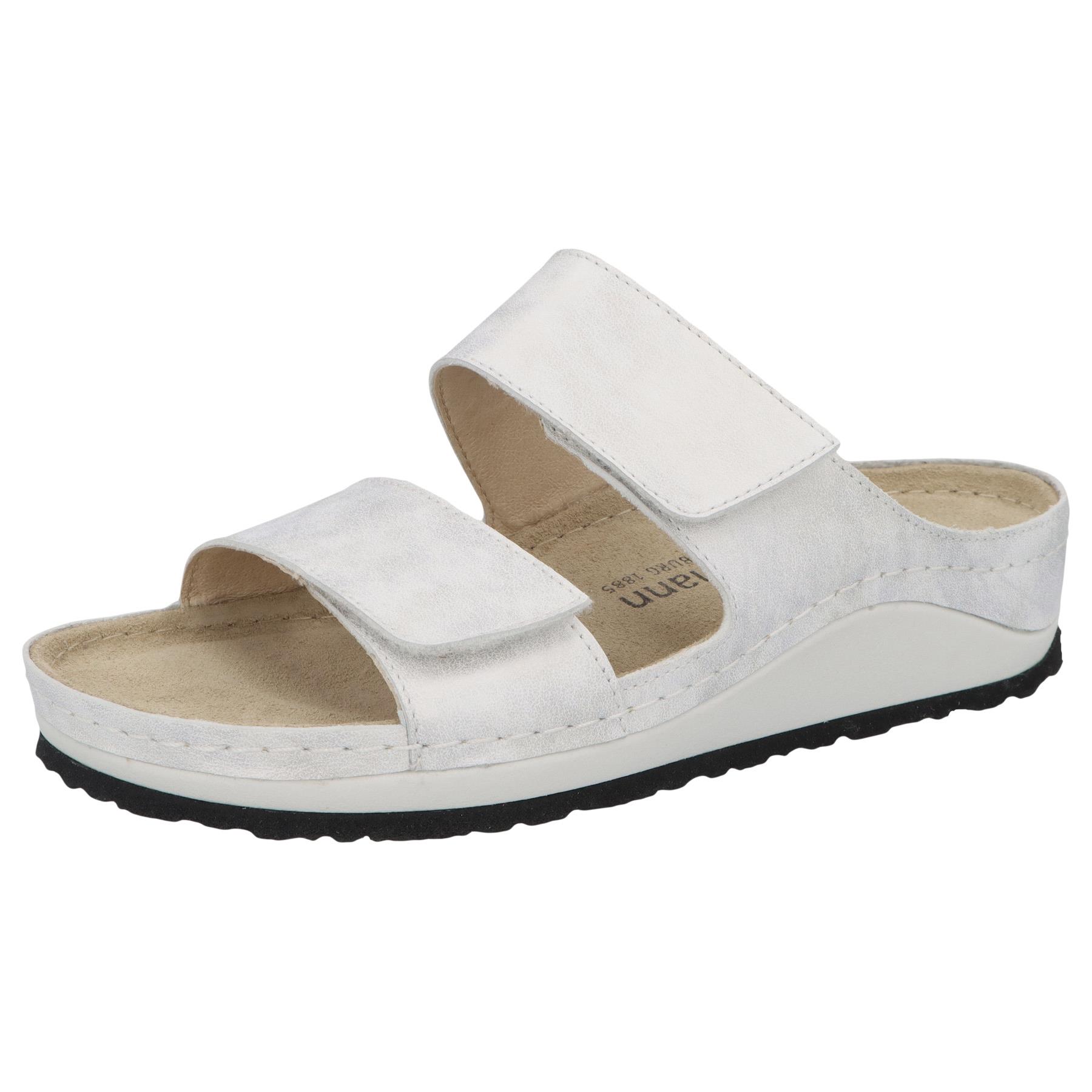 mehrfarbige pantolette 3-4 ansicht