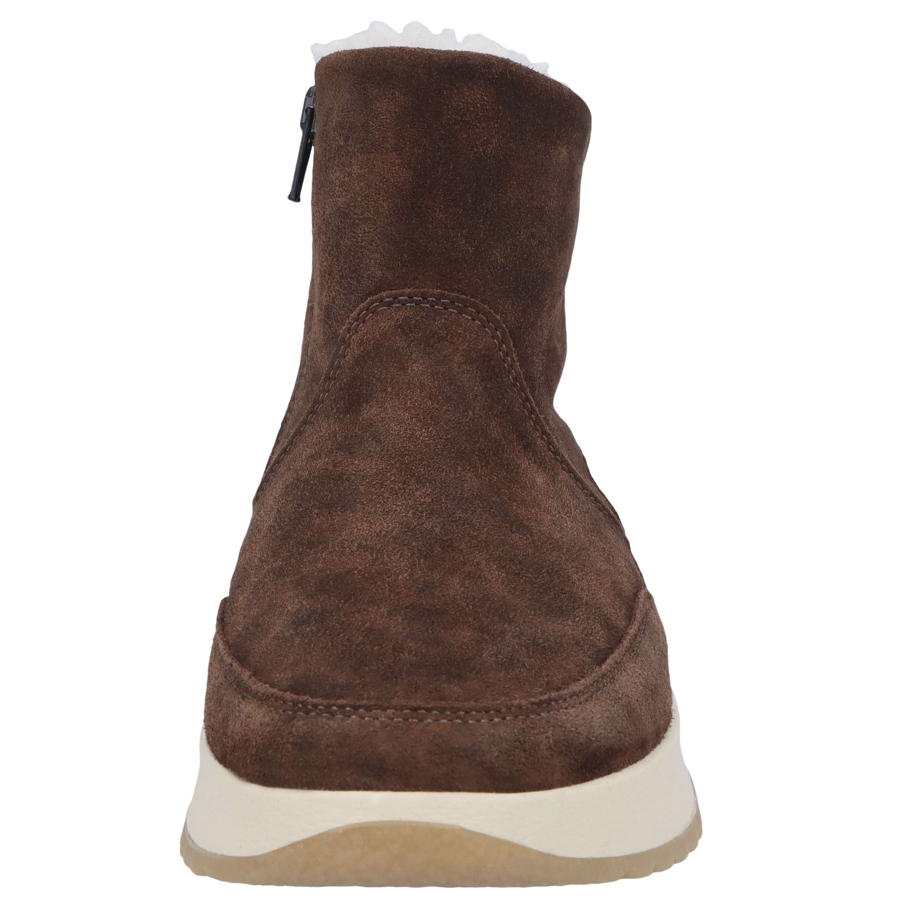 braune stiefeletten vorderansicht