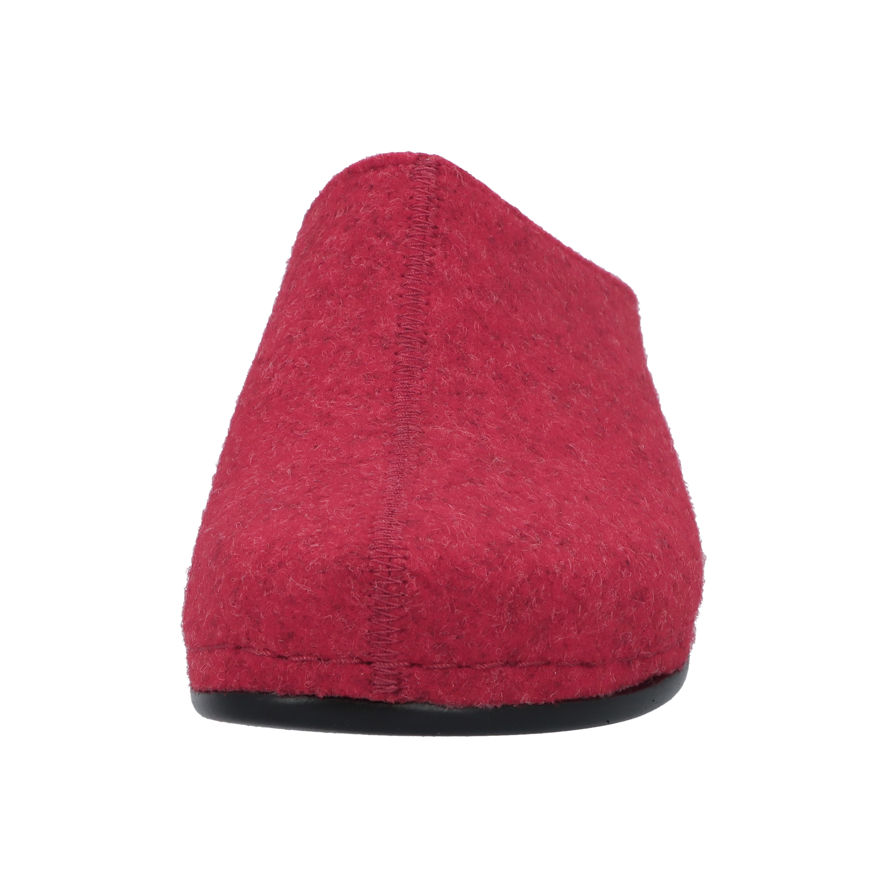 rote hausschuhe vorderansicht
