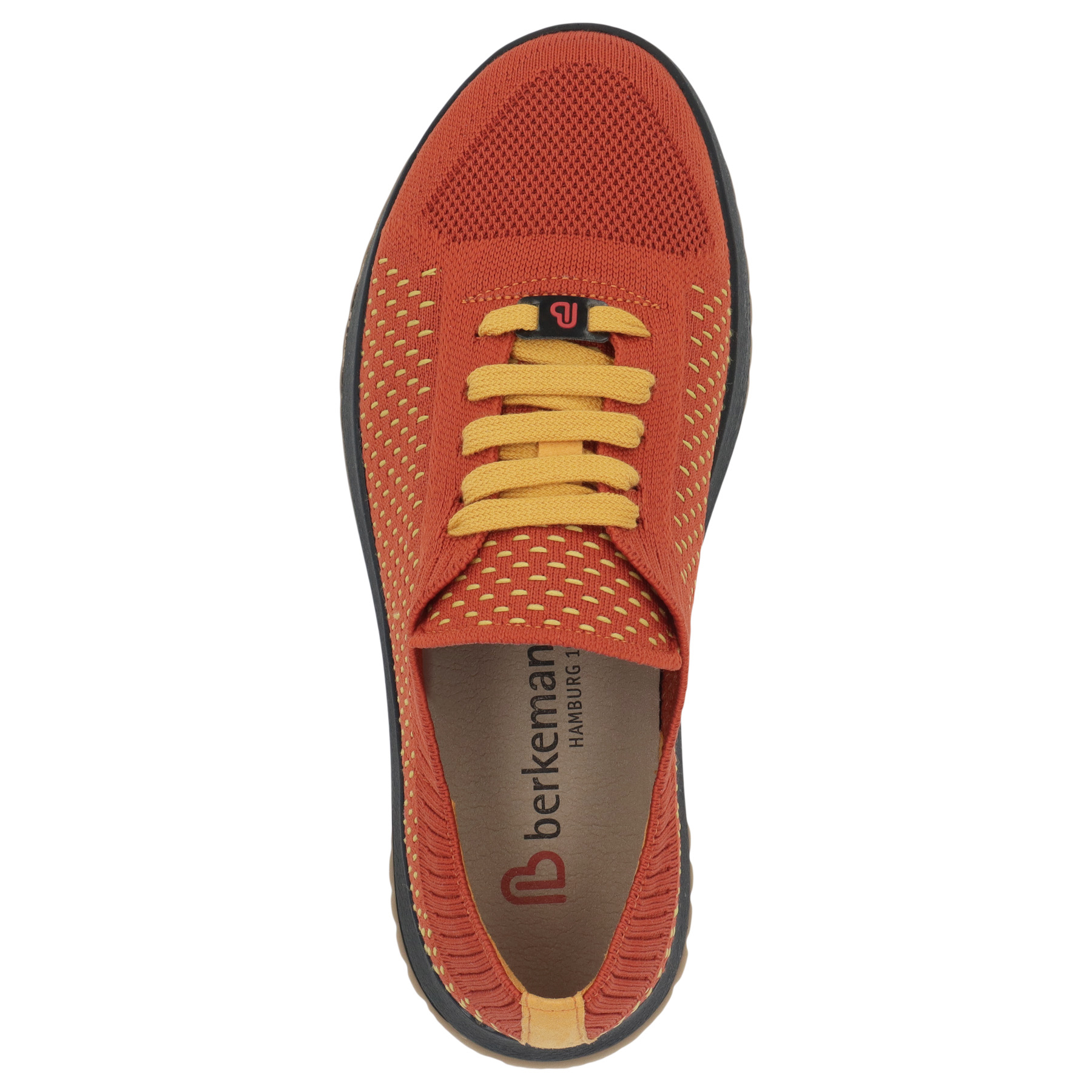 rote sneaker draufsicht