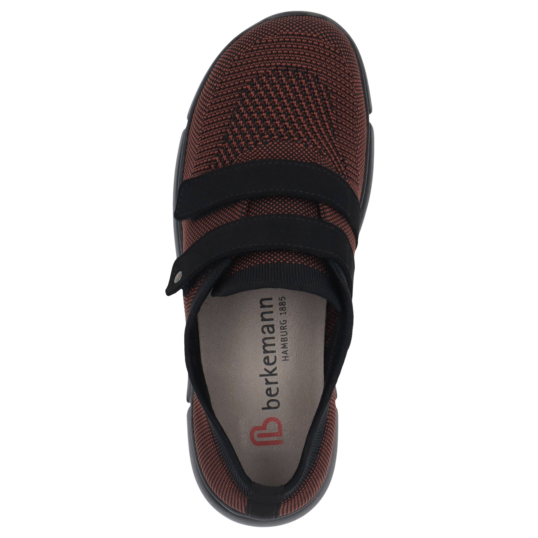 schwarze sneaker draufsicht