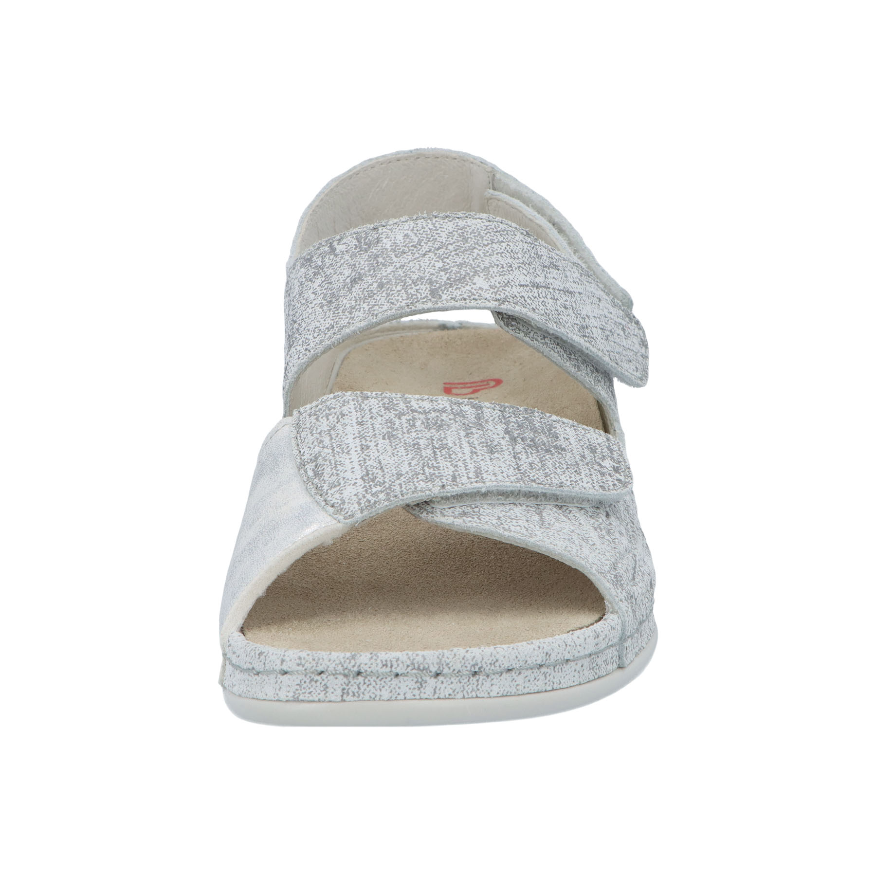 mehrfarbige sandale vorderansicht