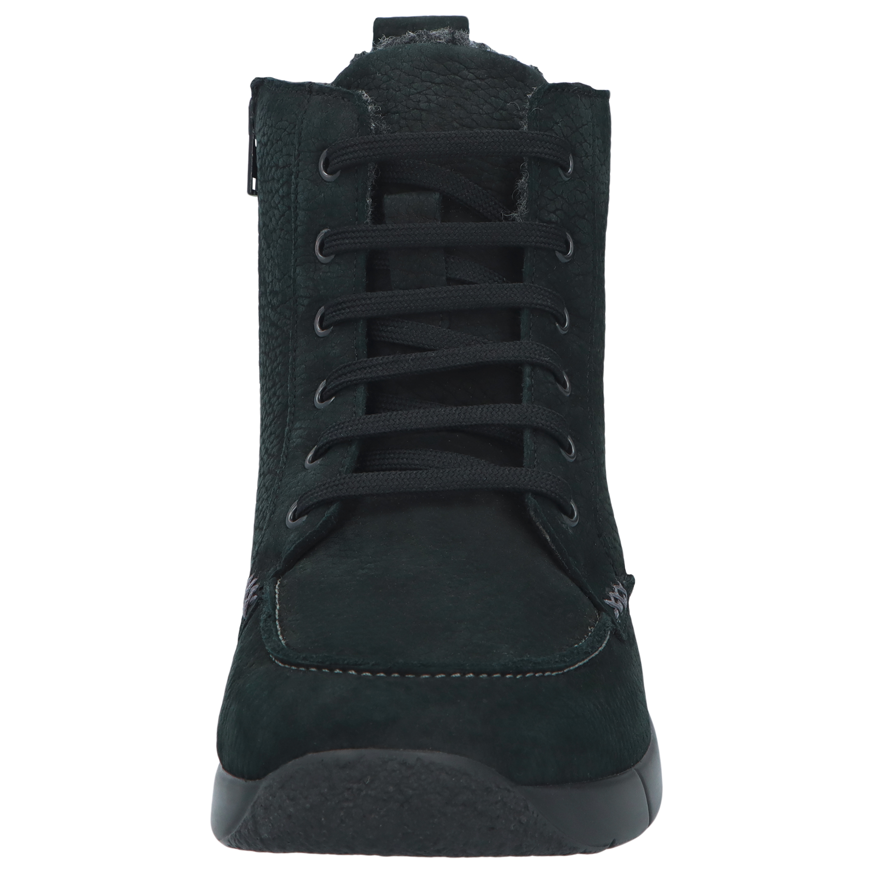 schwarze stiefeletten vorderansicht