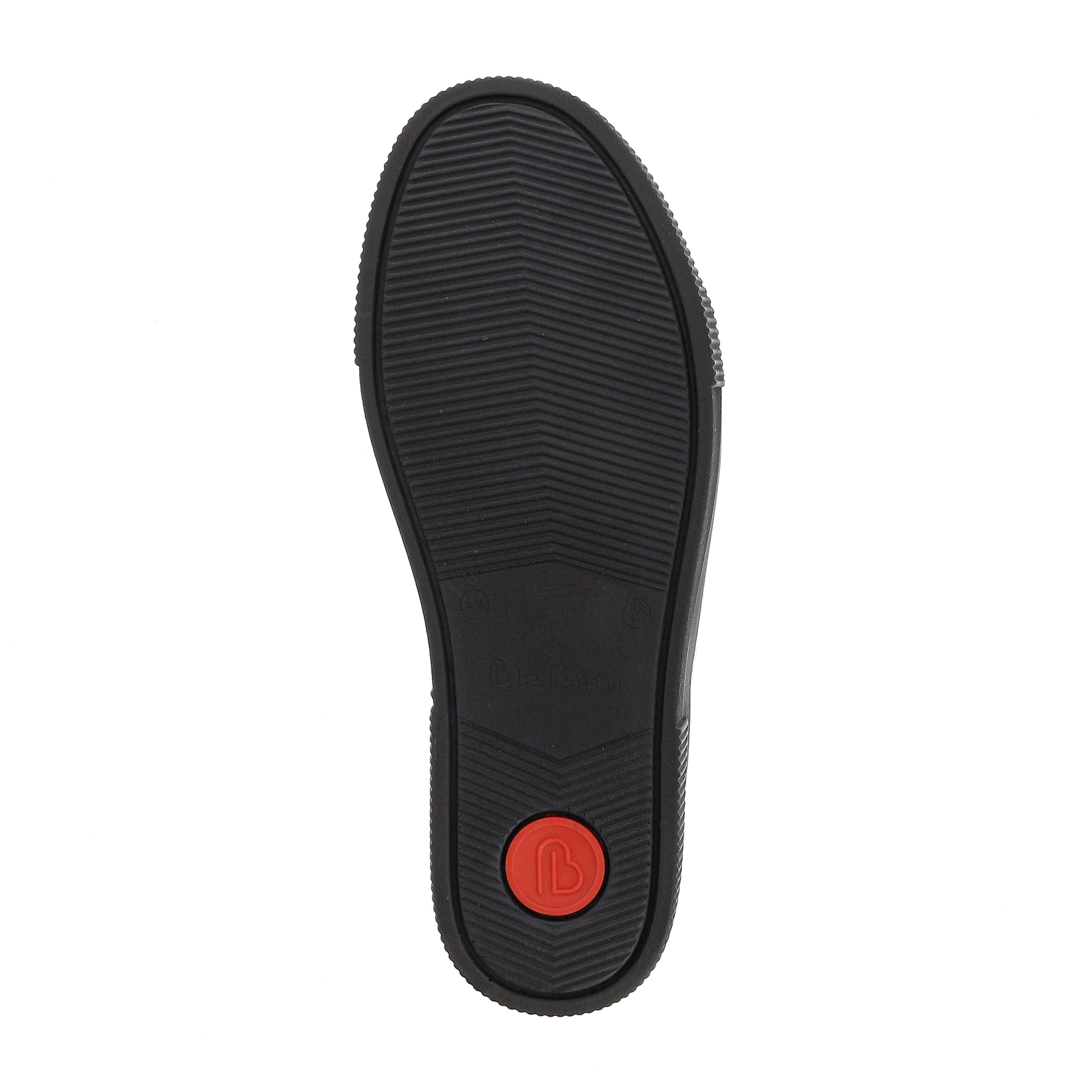 graue halbschuh sohlenansicht