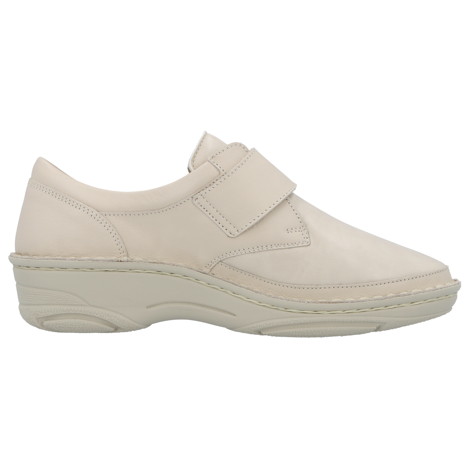 weiße halbschuh seitenansicht rechts