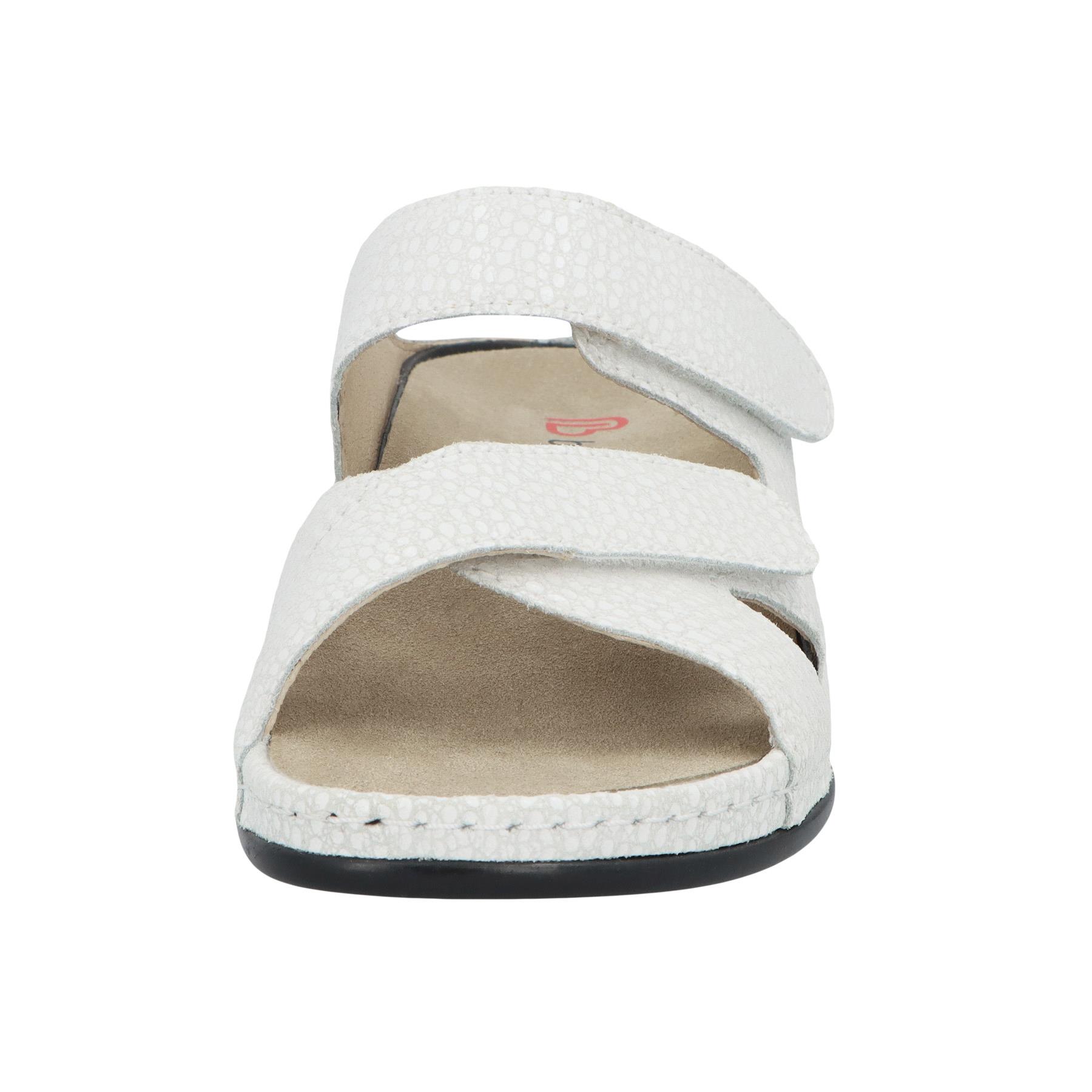 weiße pantolette vorderansicht