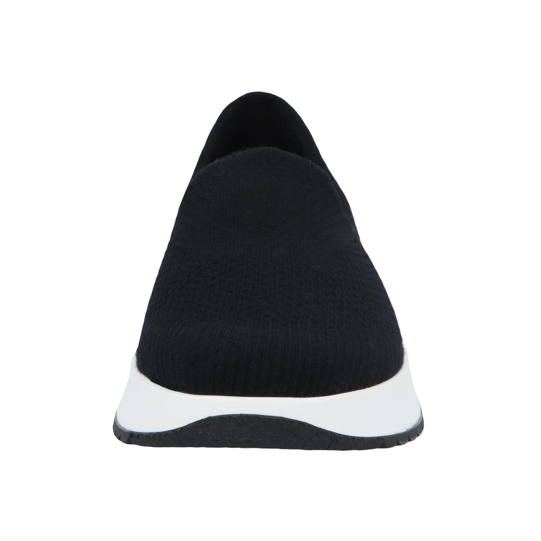 schwarze halbschuh vorderansicht