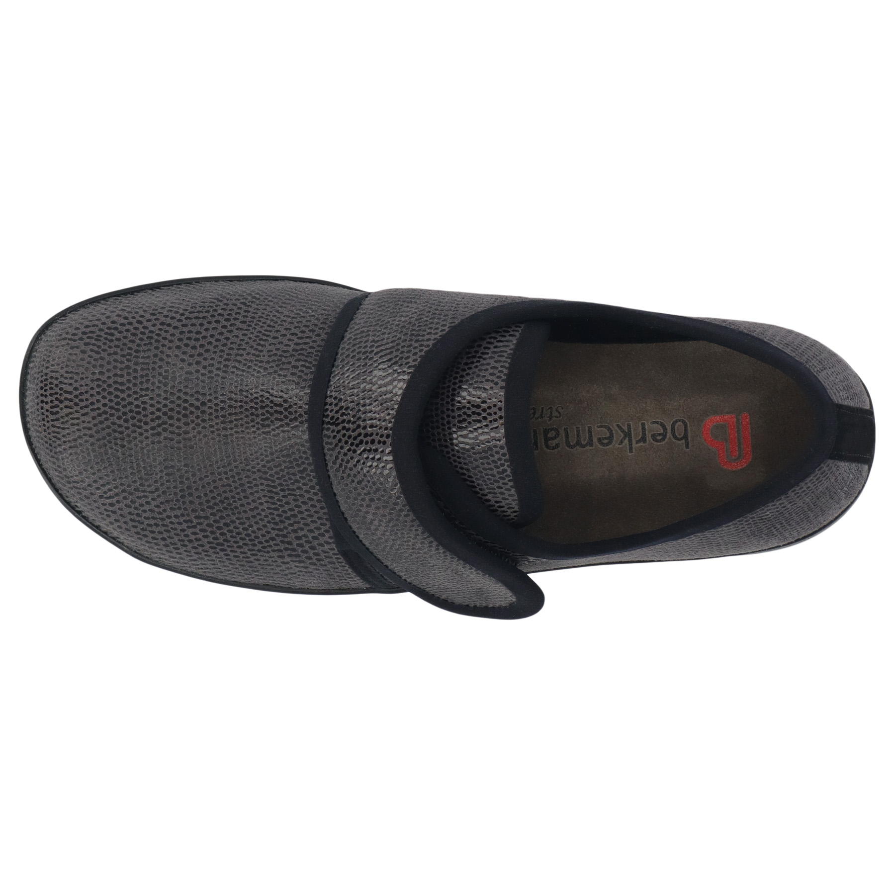 graue halbschuh draufsicht