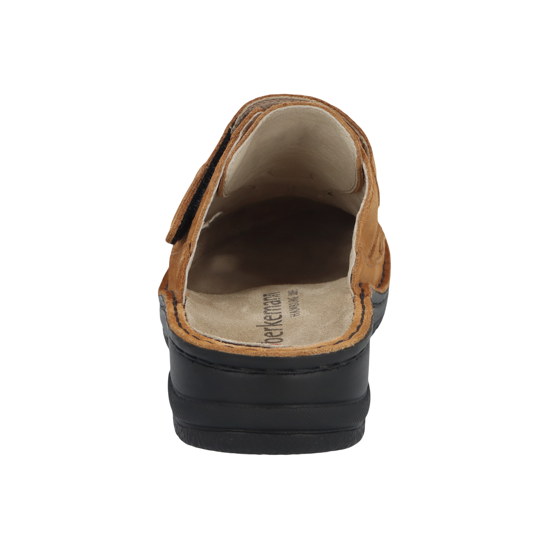 gelbe clogs hinteransicht