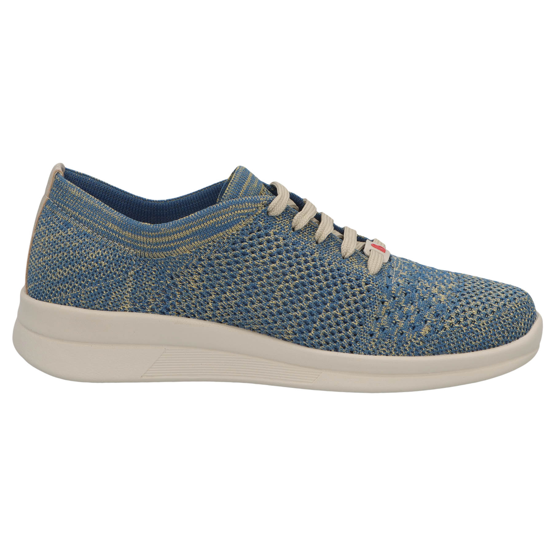 blaue sneaker seitenansicht rechts