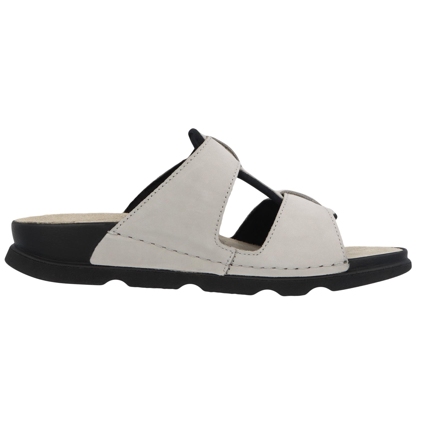 graue pantolette seitenansicht rechts