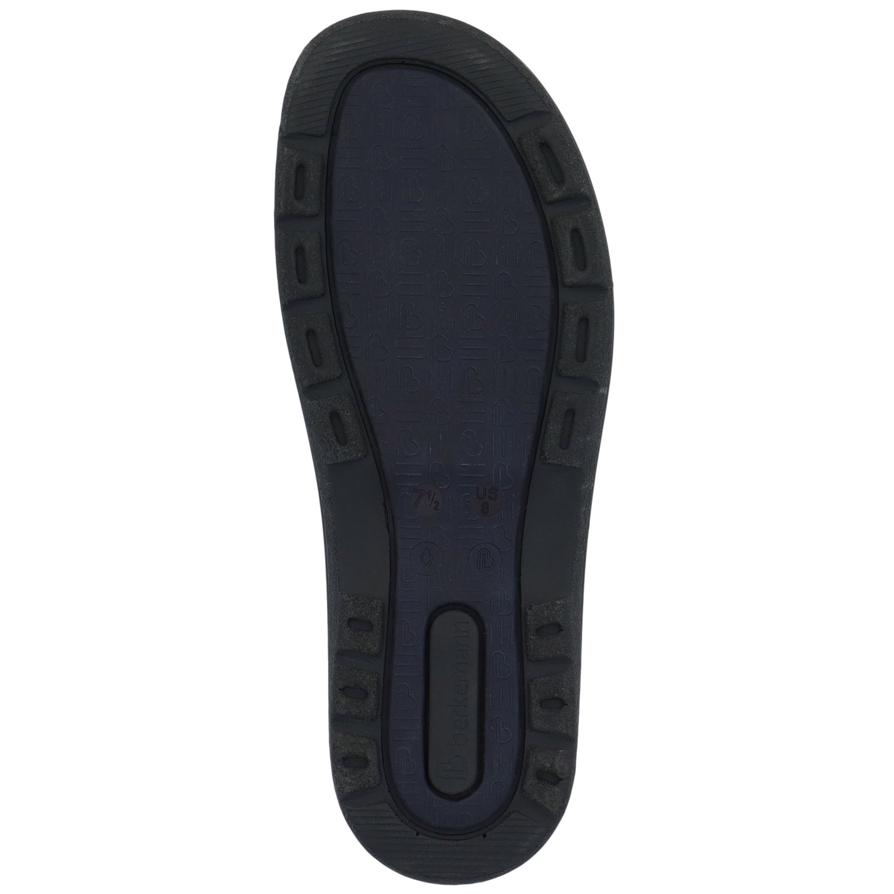 grüne clogs sohlenansicht