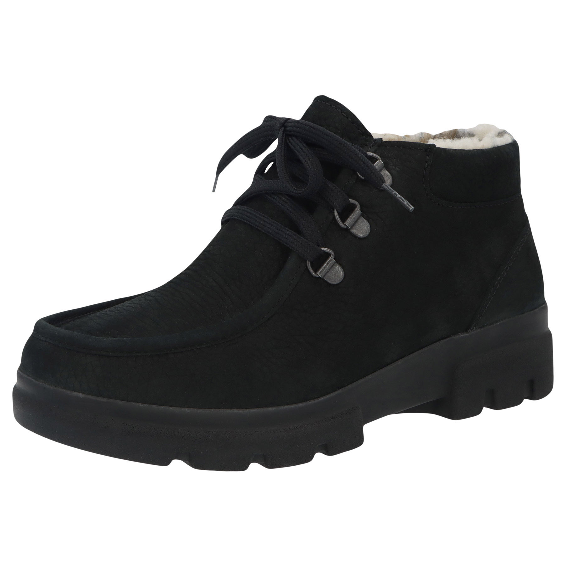 schwarze stiefeletten 3-4 ansicht