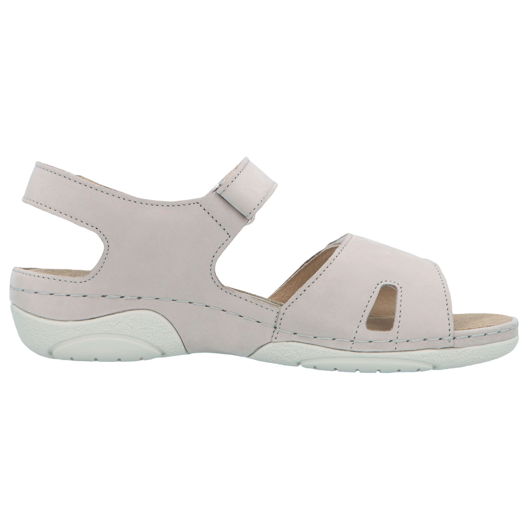 graue sandale seitenansicht rechts