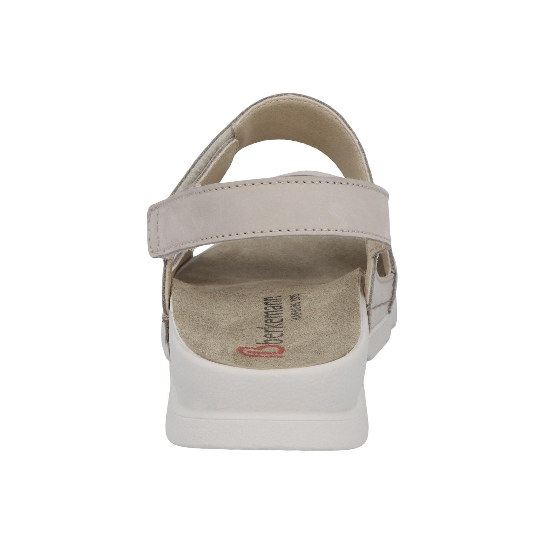 graue sandale hinteransicht