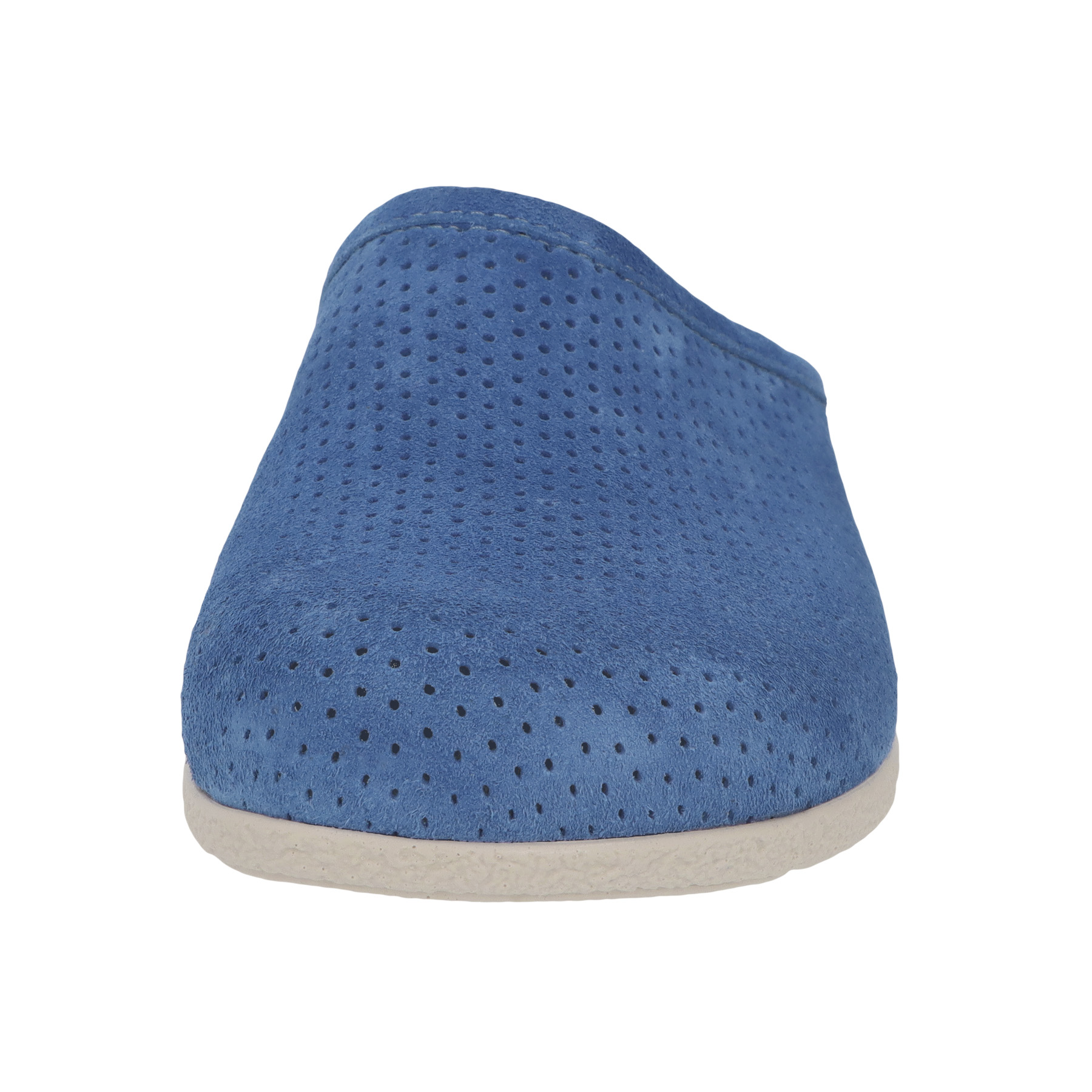 blaue clogs vorderansicht