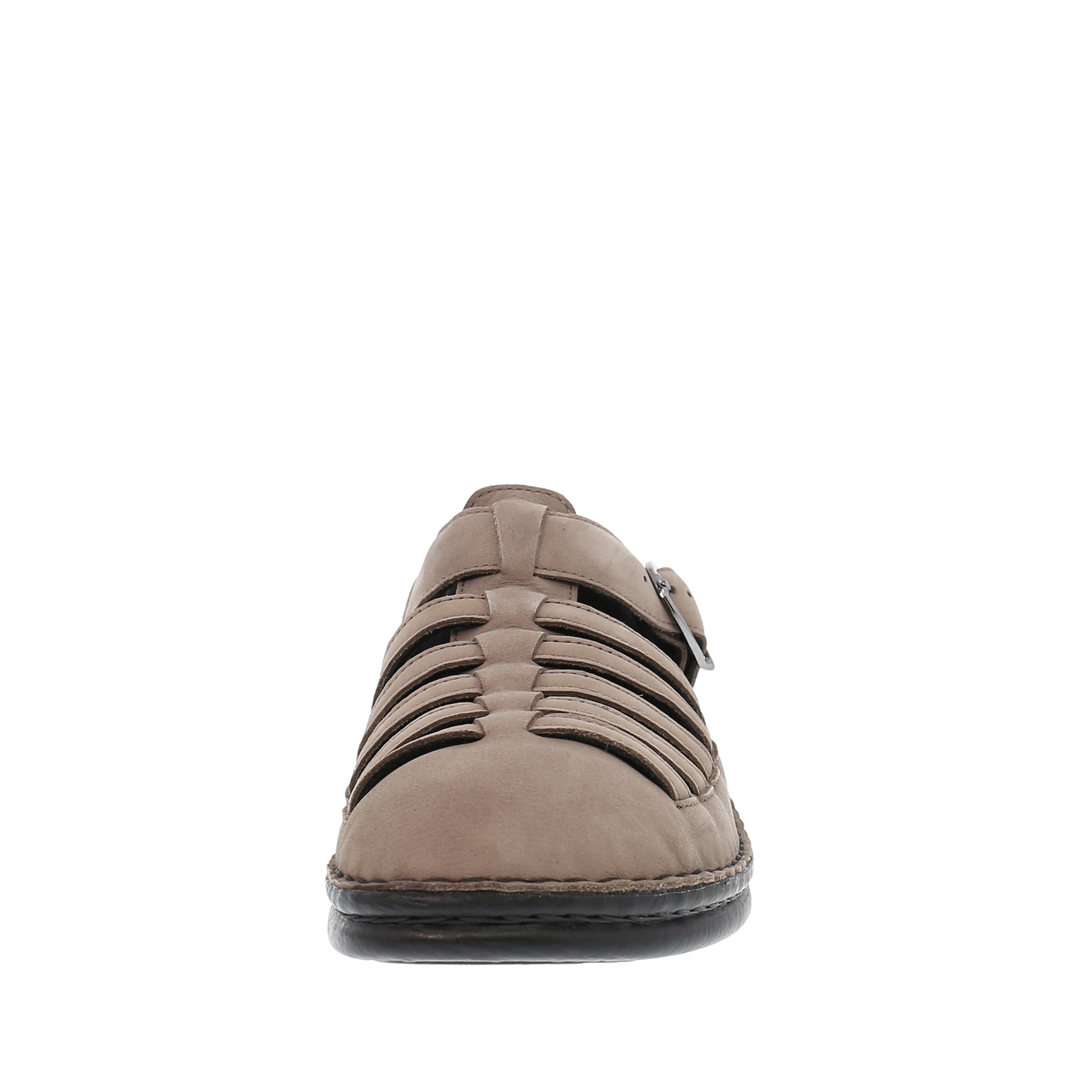 graue sandale vorderansicht