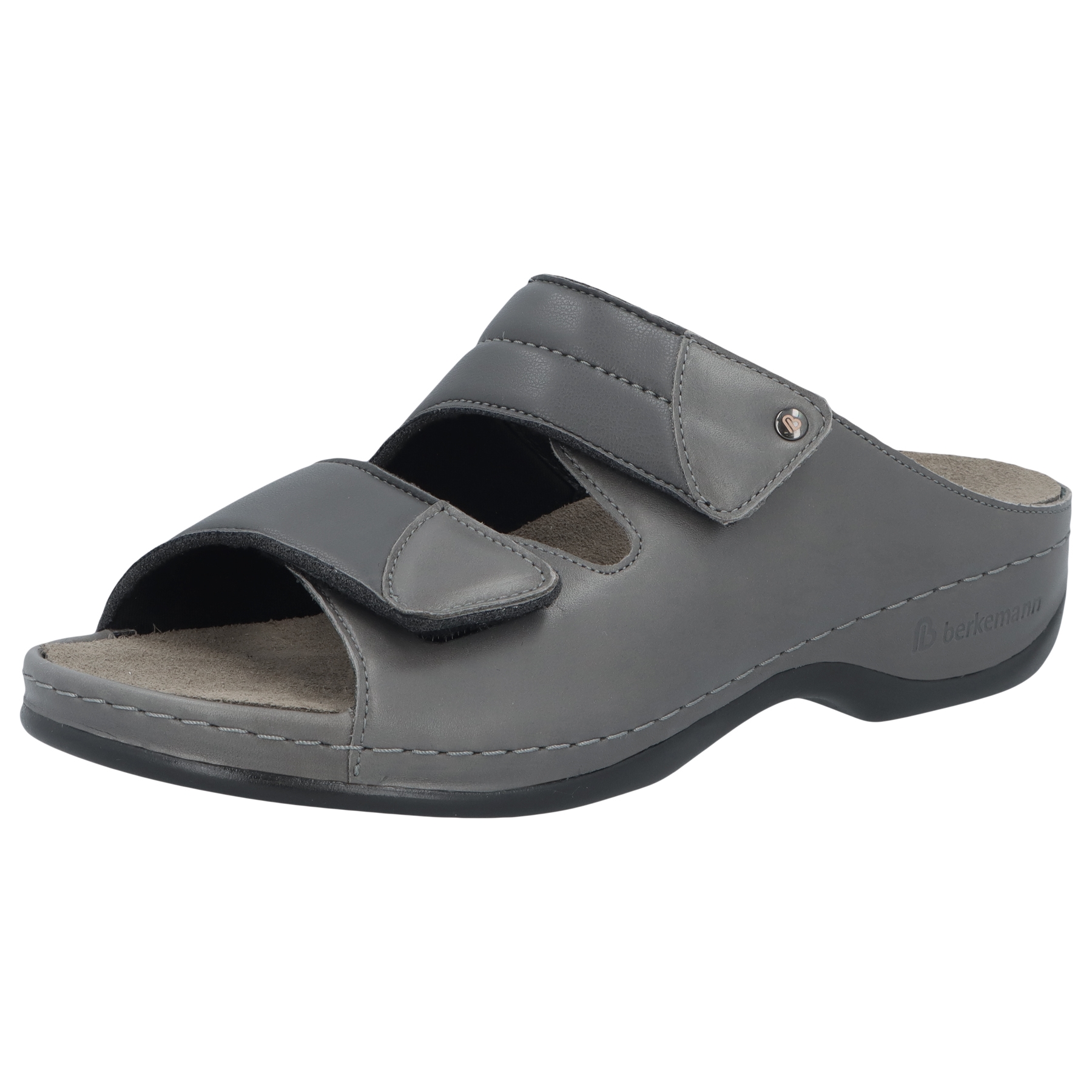 grau/anthrazit Leder/Stretch