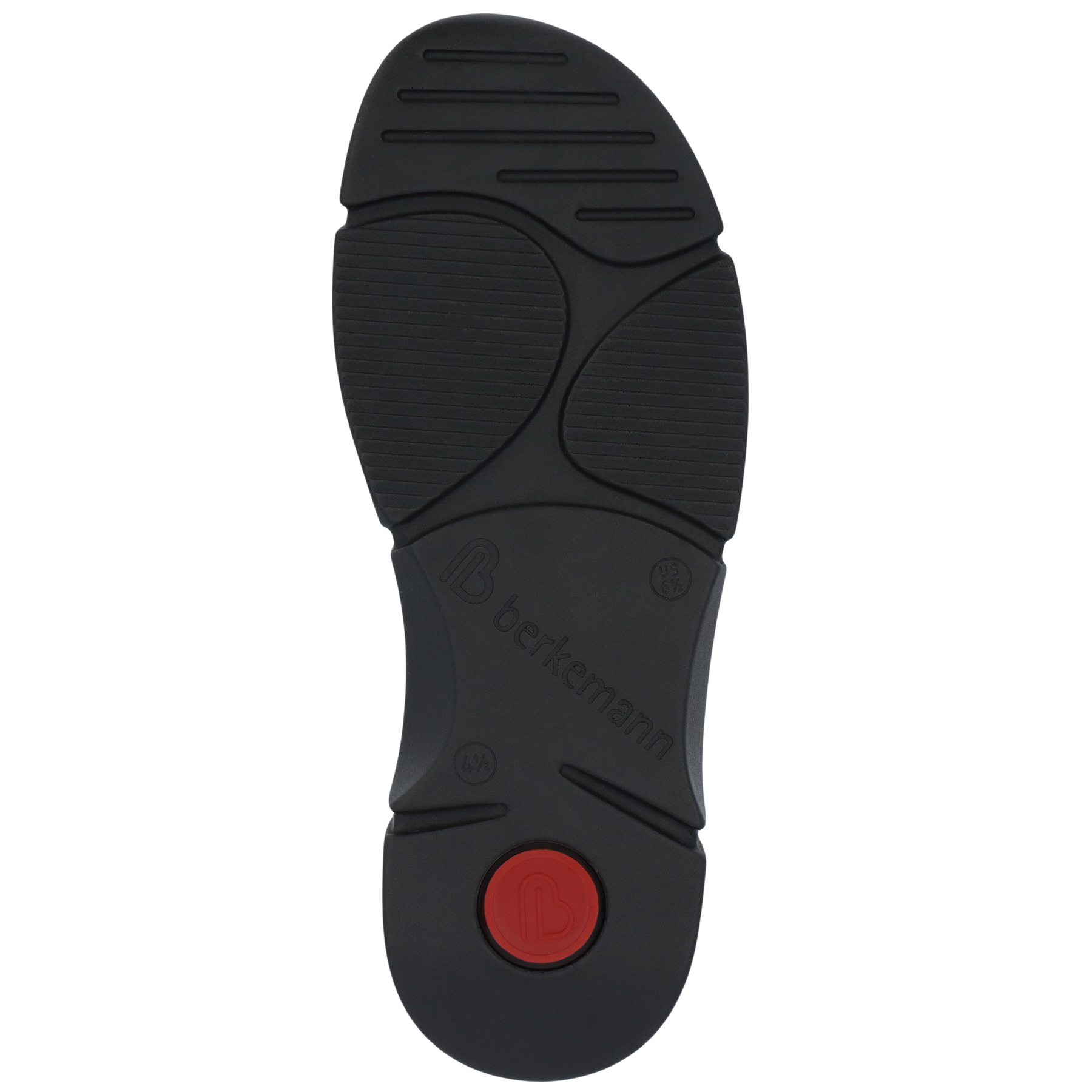 schwarze sneaker sohlenansicht