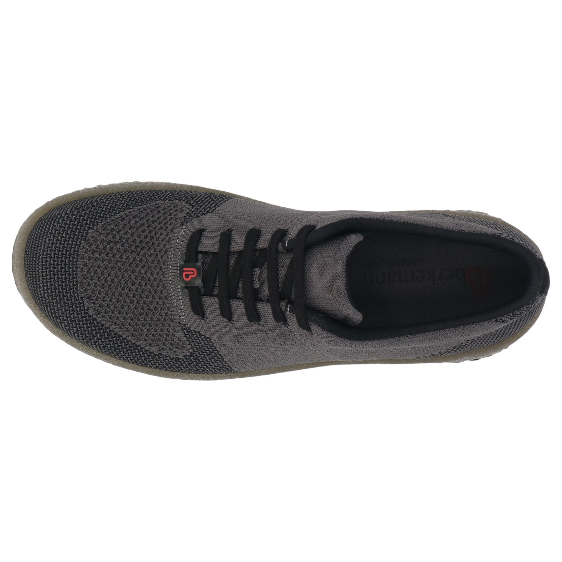 graue sneaker draufsicht