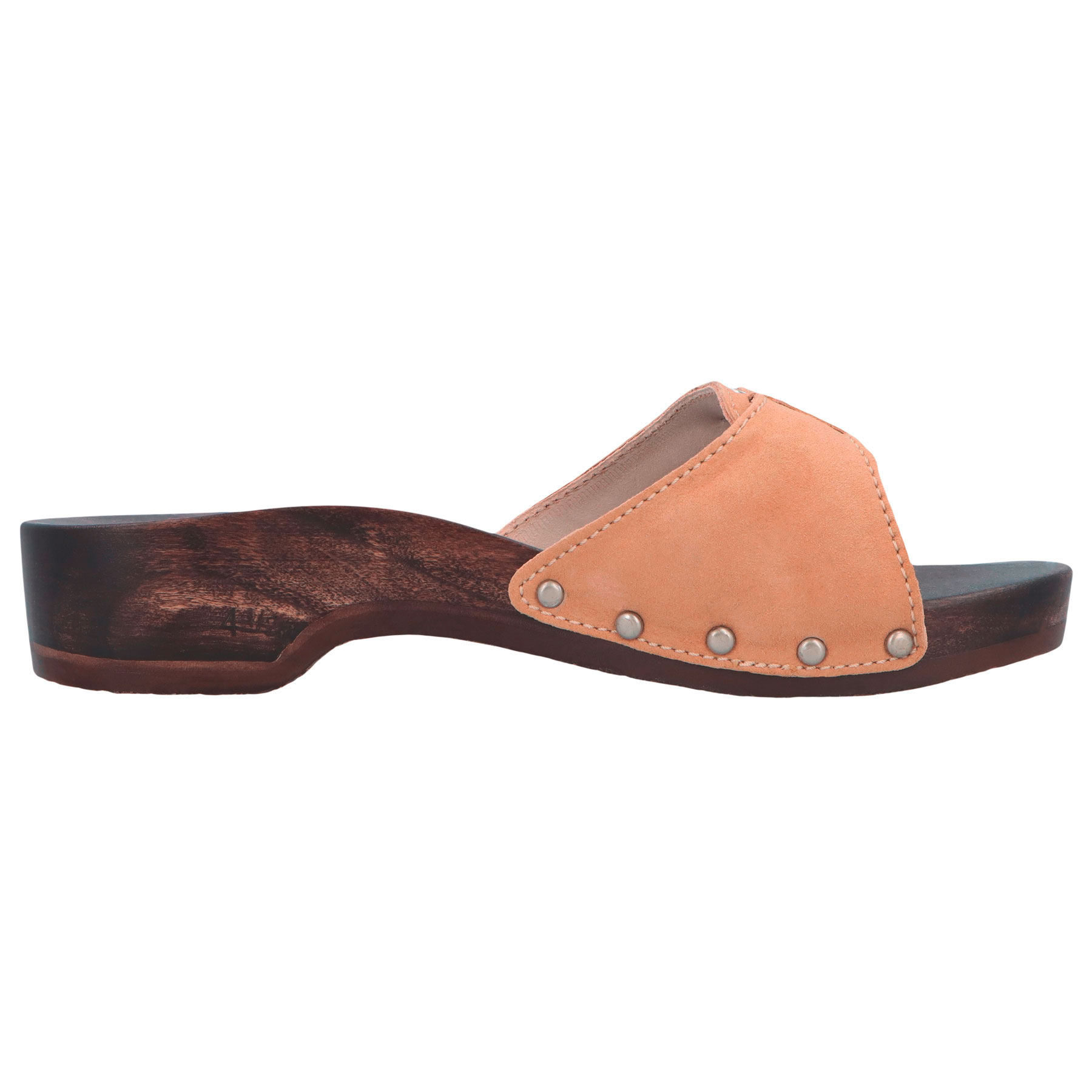 none holzschuhe seitenansicht rechts