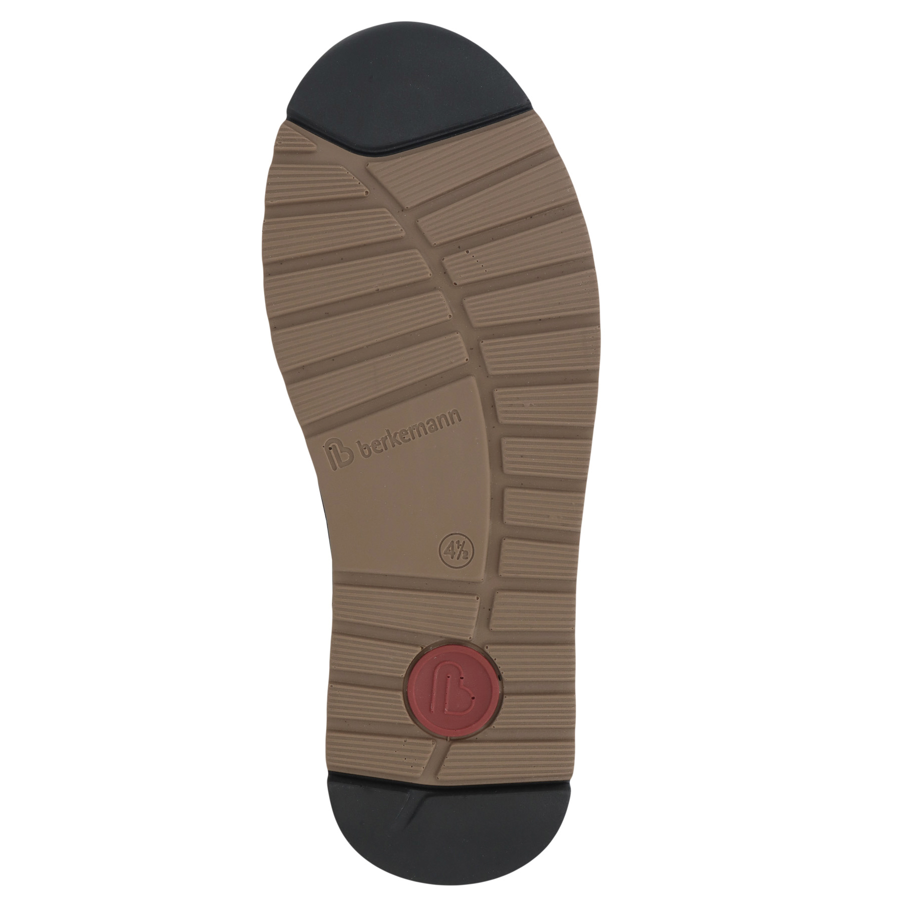 schwarze halbschuh sohlenansicht