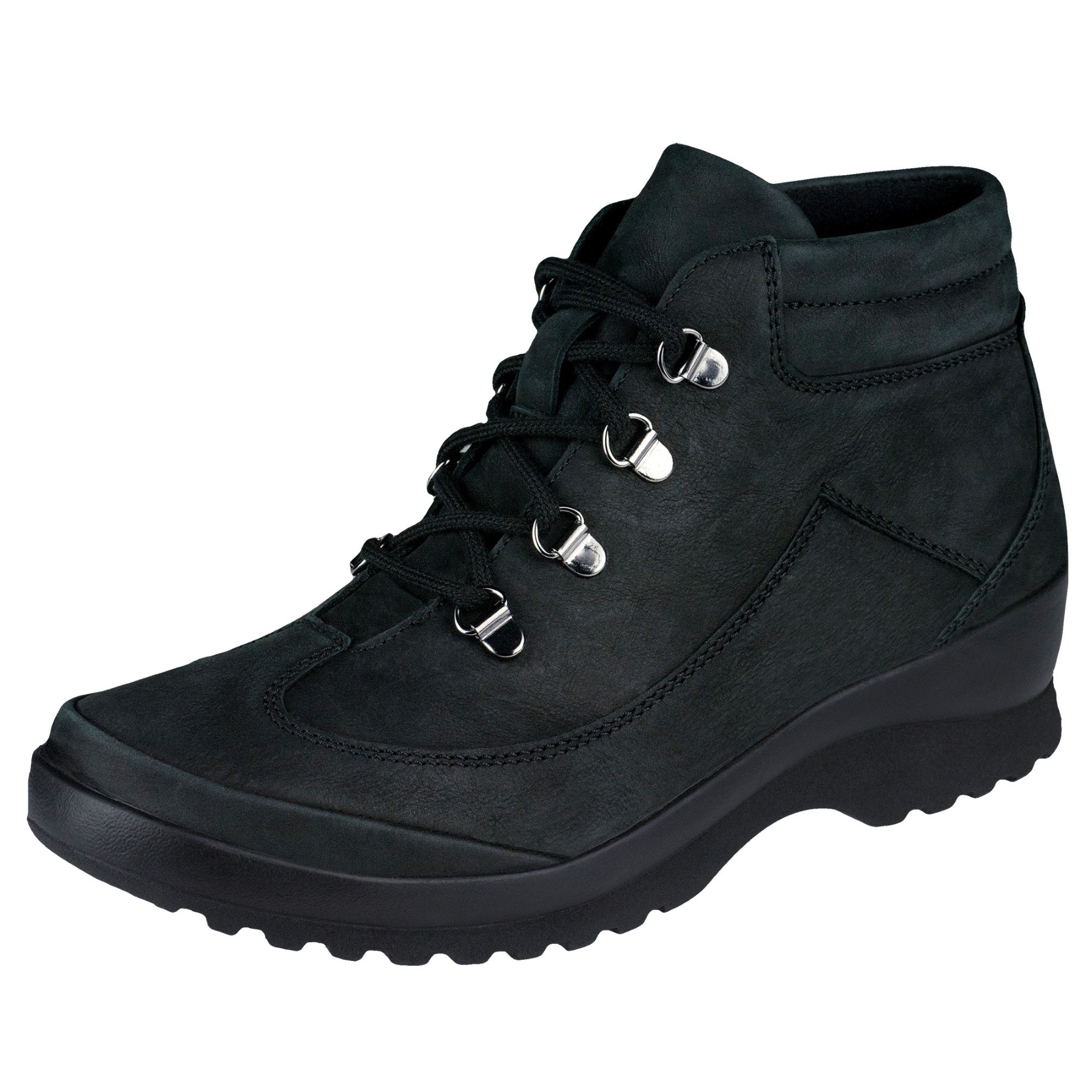 schwarze stiefeletten 3-4 ansicht