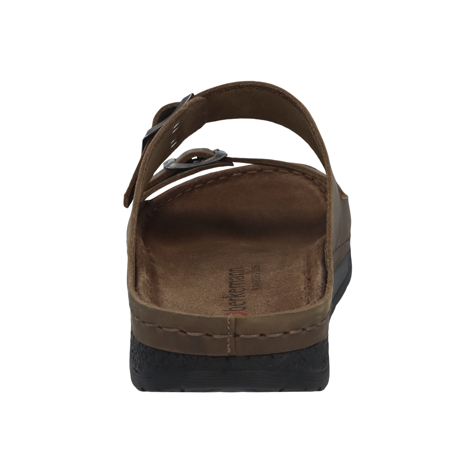 grüne pantolette hinteransicht