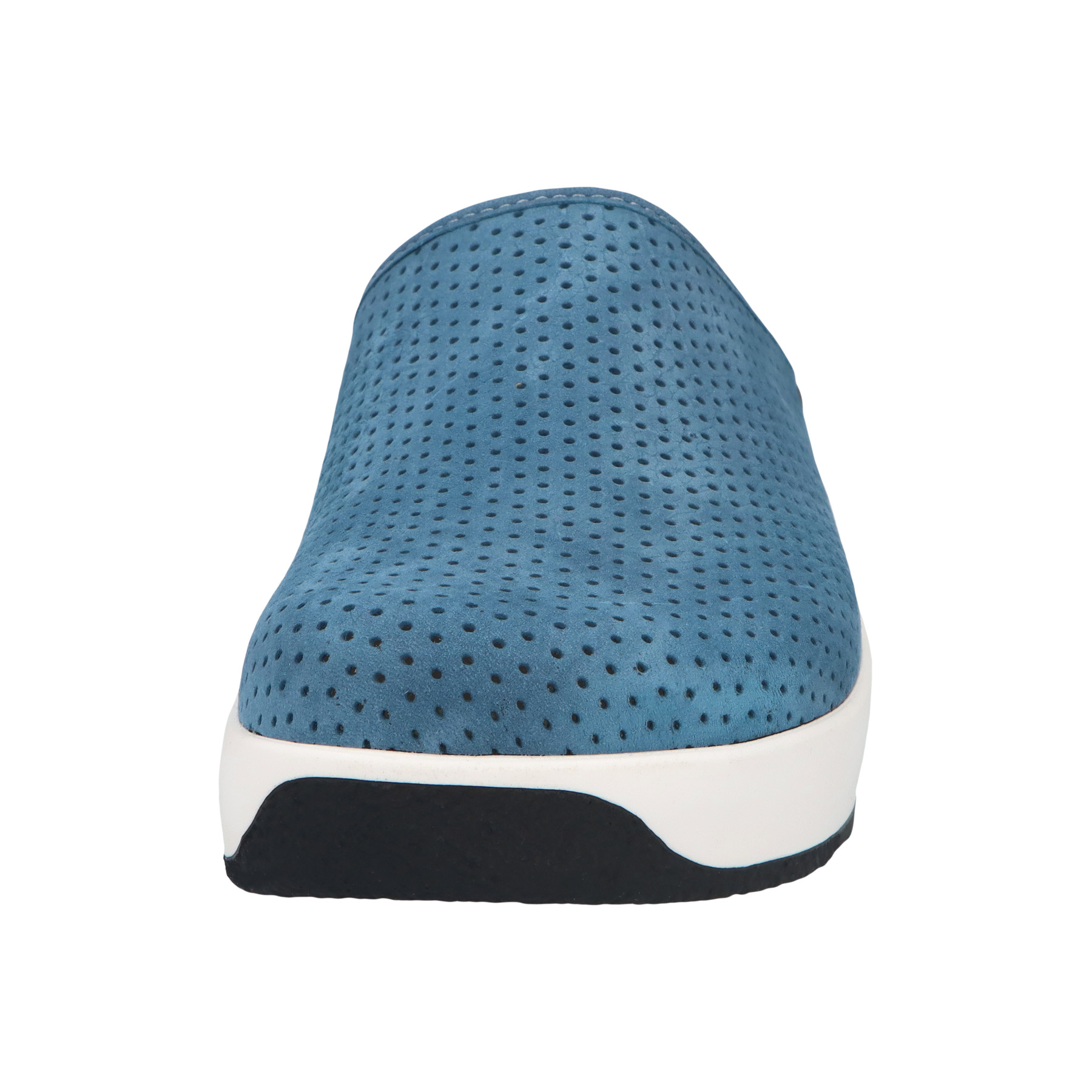 blaue clogs vorderansicht